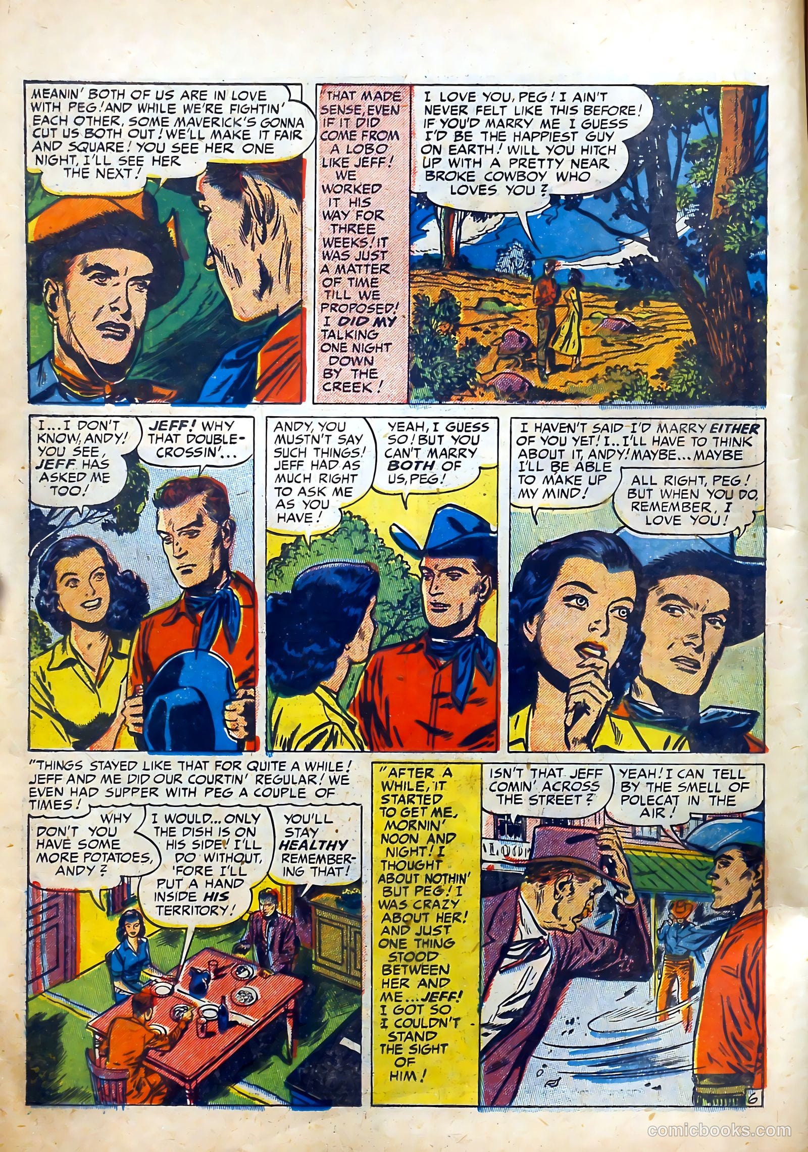 Real Romances #1 (1950) — page 8 of 53