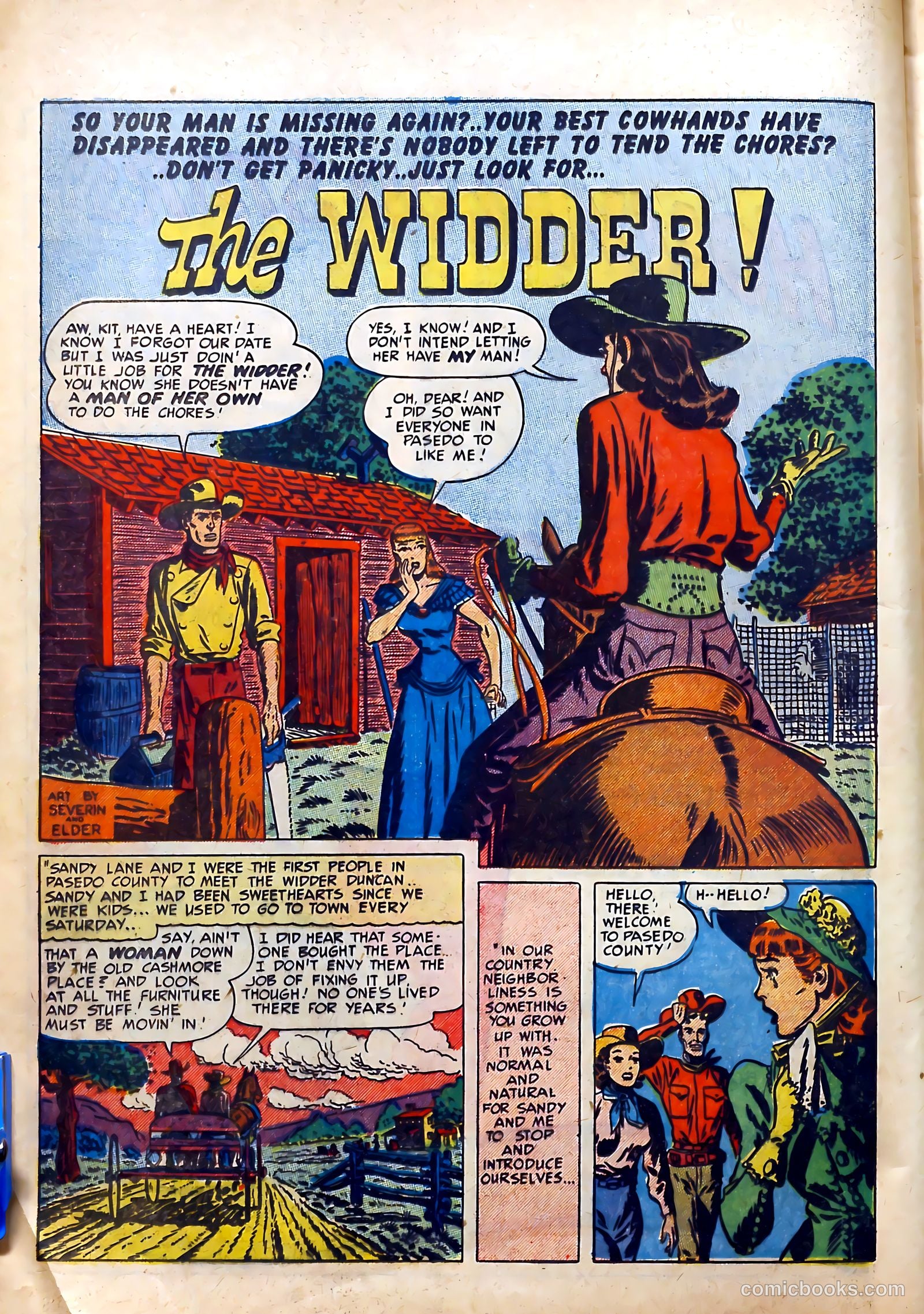 Real Romances #1 (1950) — page 12 of 53