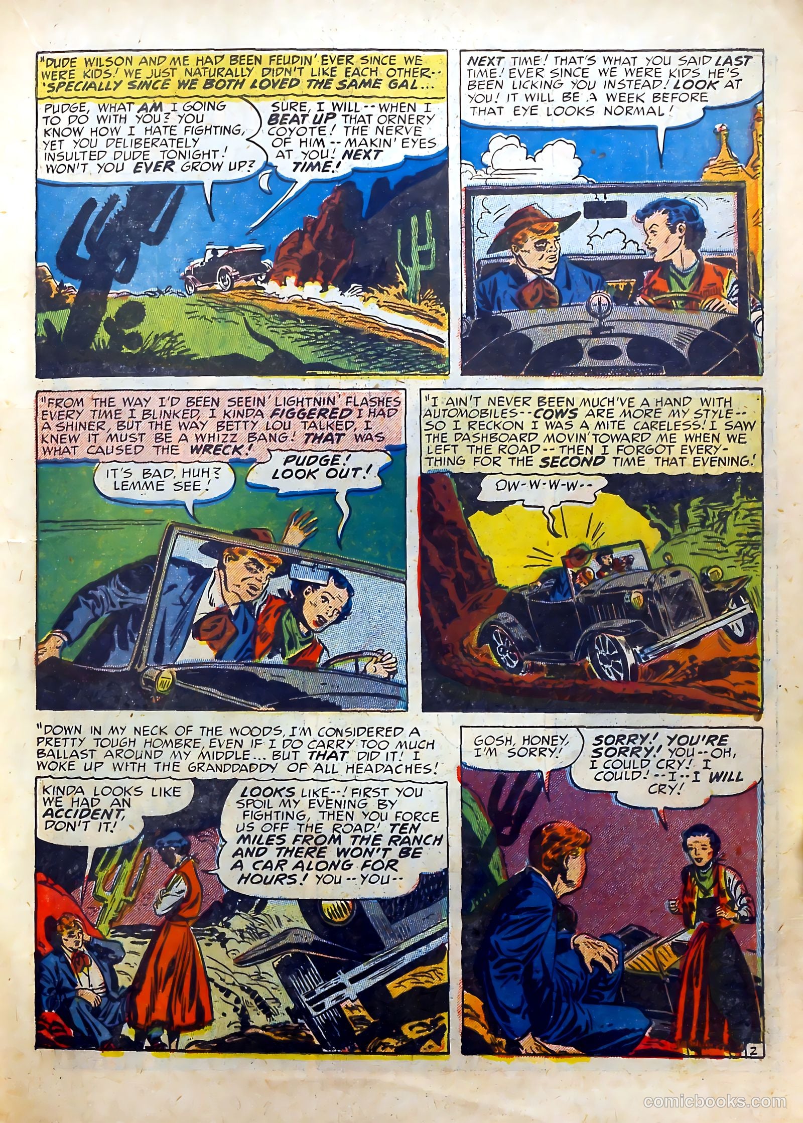 Real Romances #1 (1950) — page 21 of 53