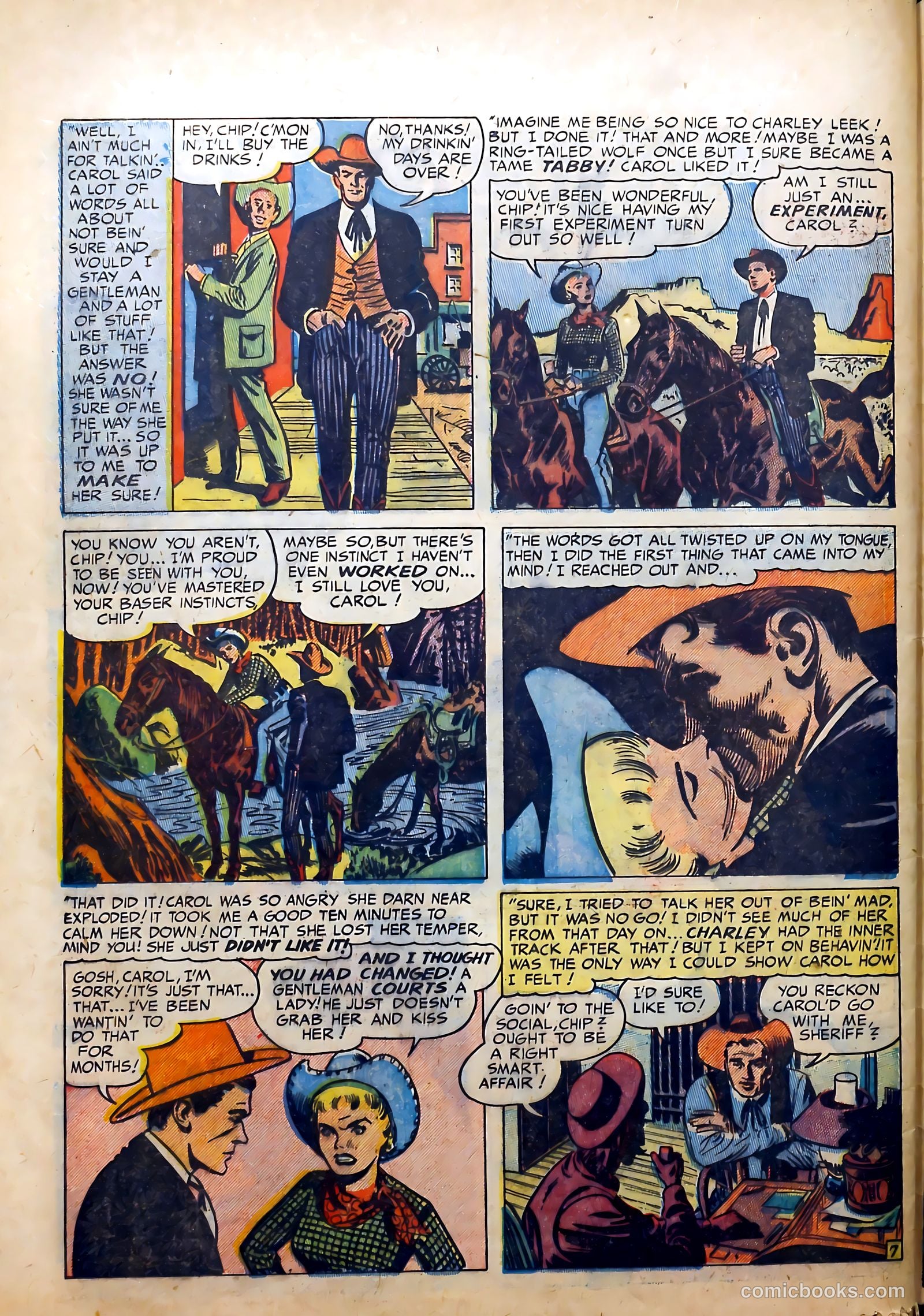 Real Romances #1 (1950) — page 46 of 53