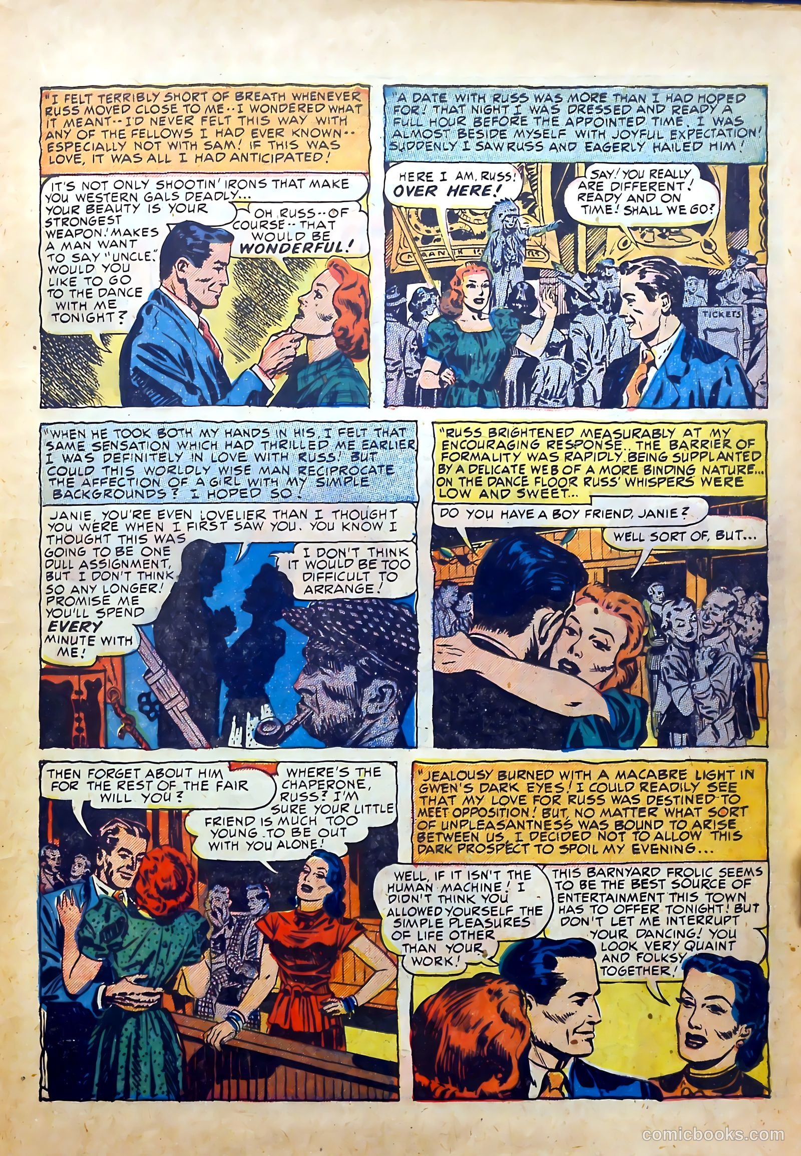 Real Romances #3 (1949) — page 23 of 52