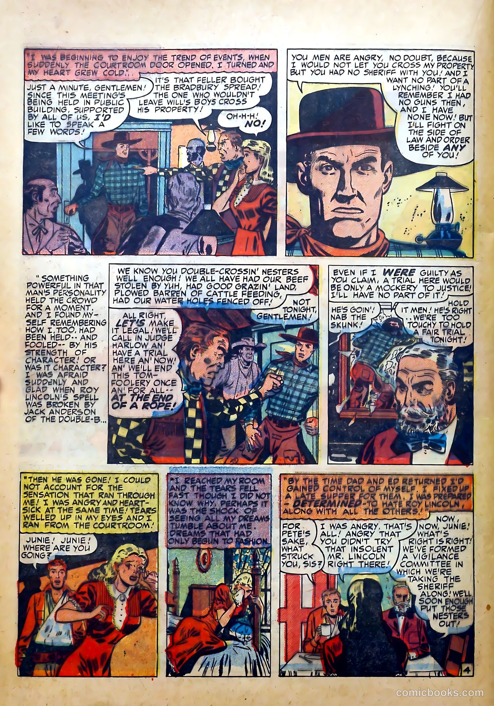 Real Romances #3 (1949) — page 34 of 52