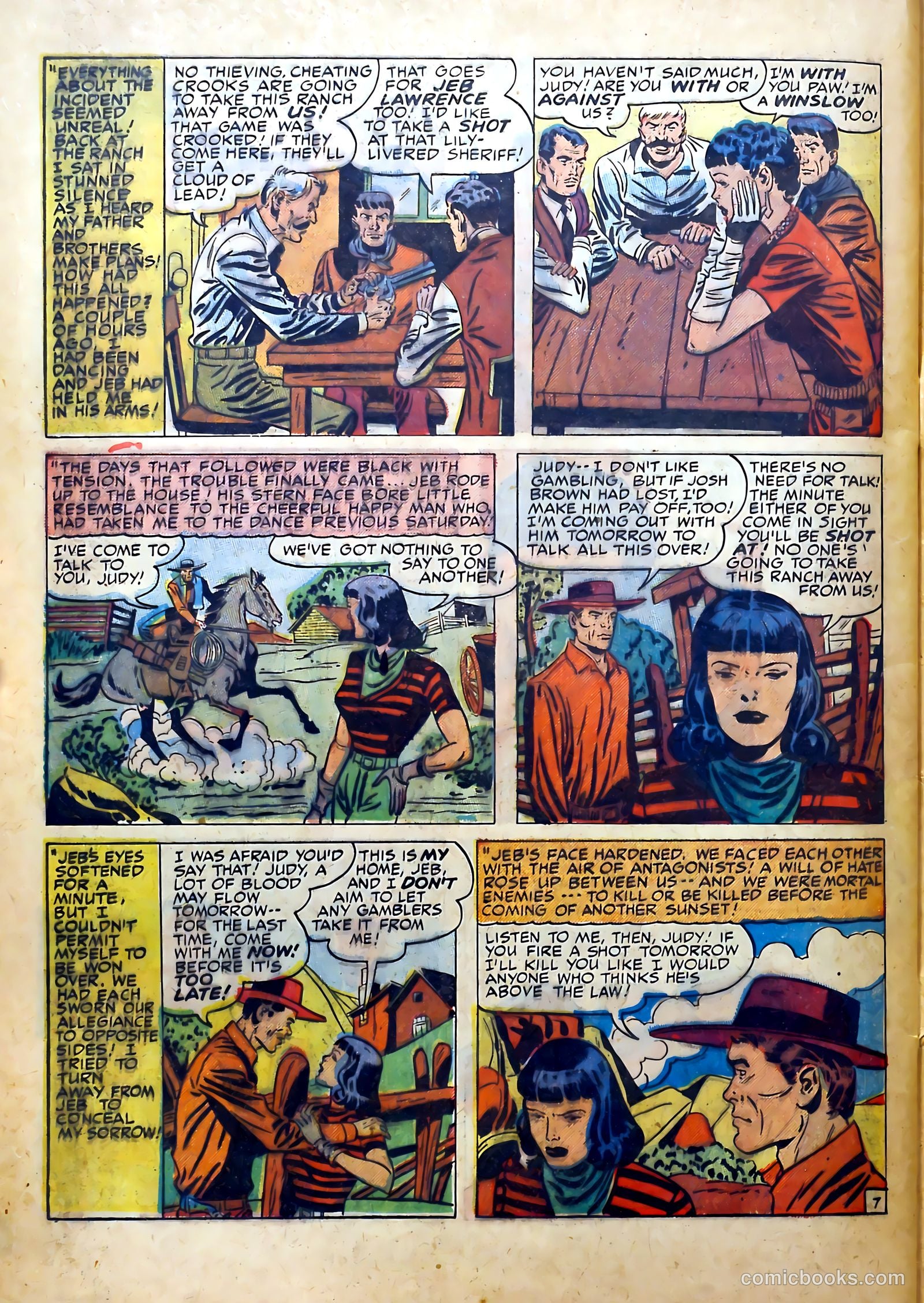 Real Romances #3 (1949) — page 46 of 52