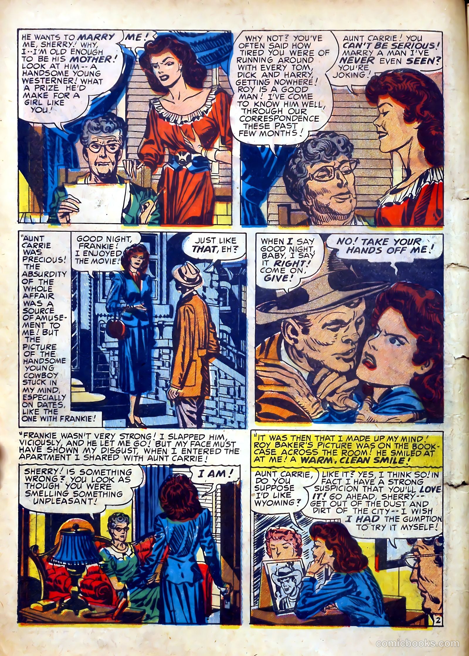 Real Romances #5 (1950) — page 4 of 52