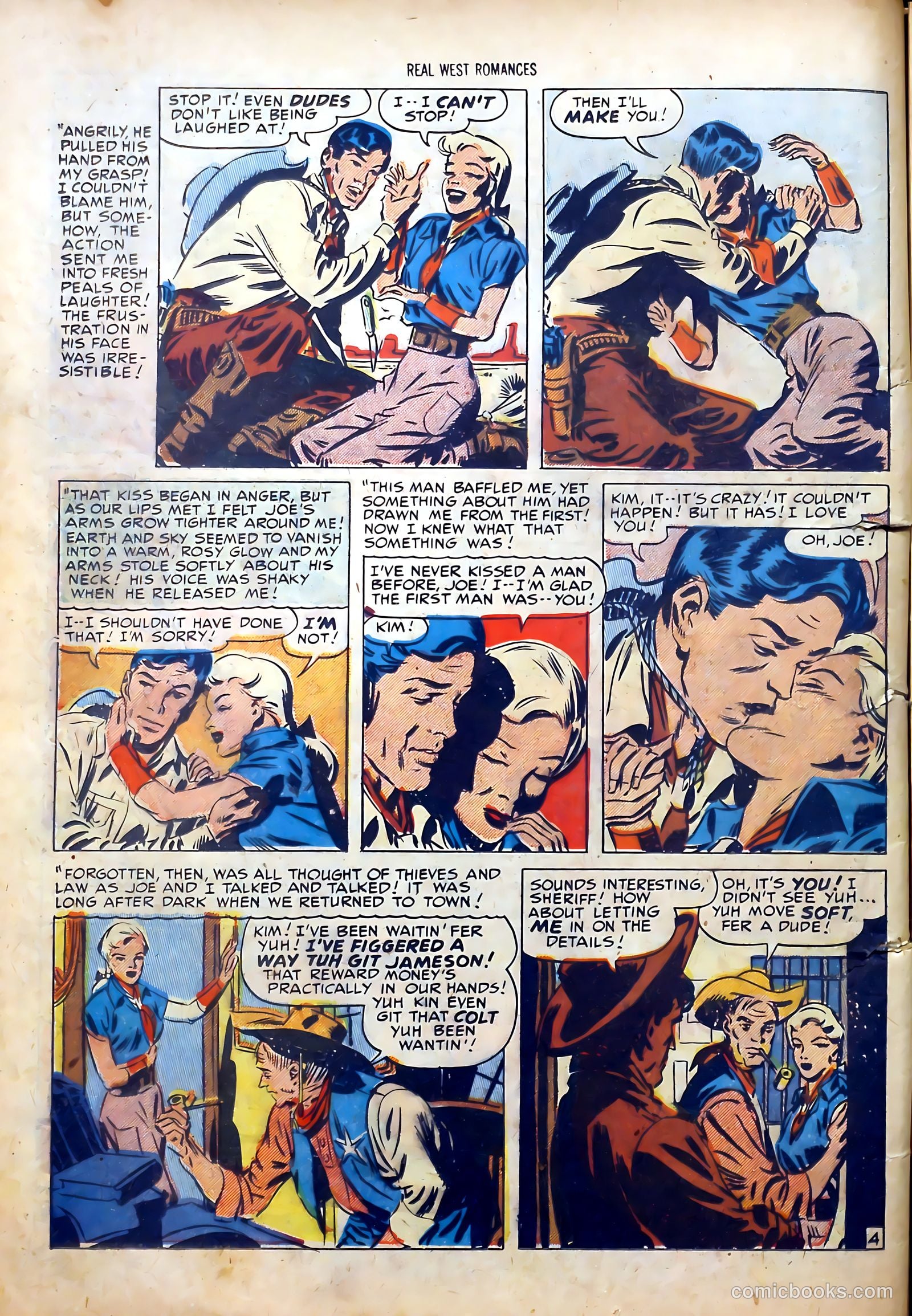 Real Romances #5 (1950) — page 16 of 52