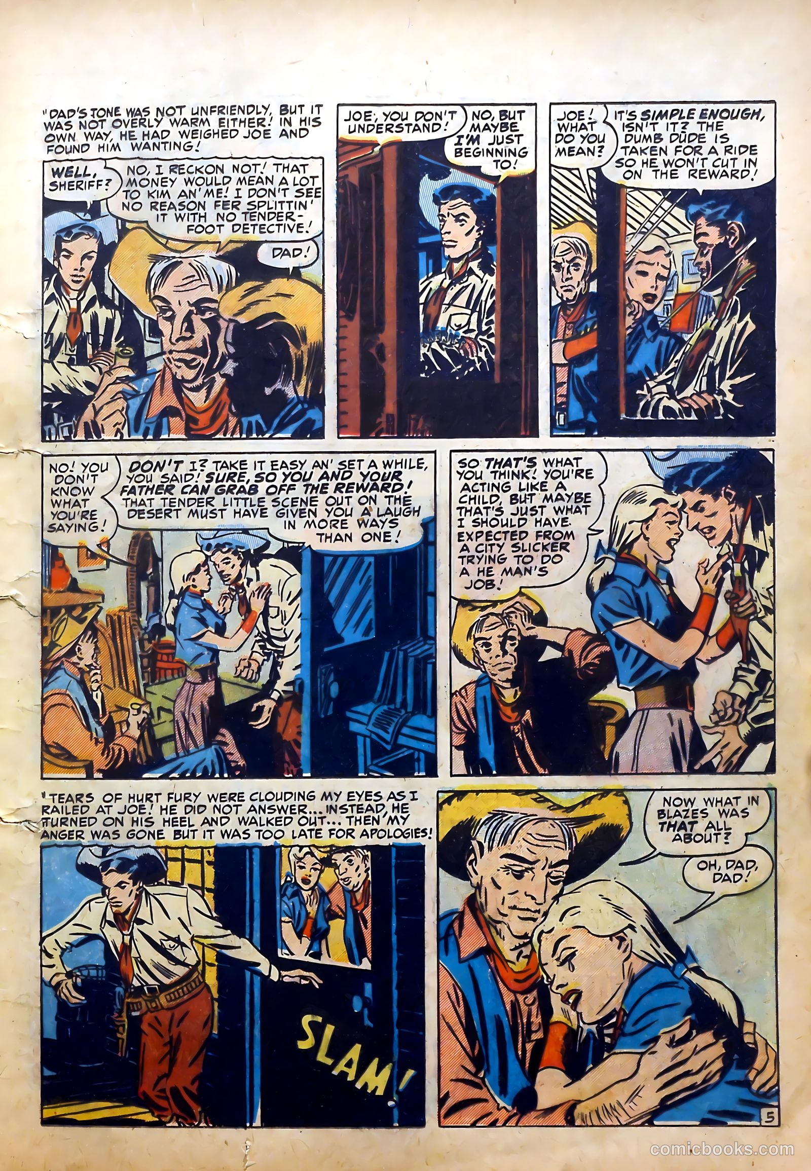 Real Romances #5 (1950) — page 17 of 52