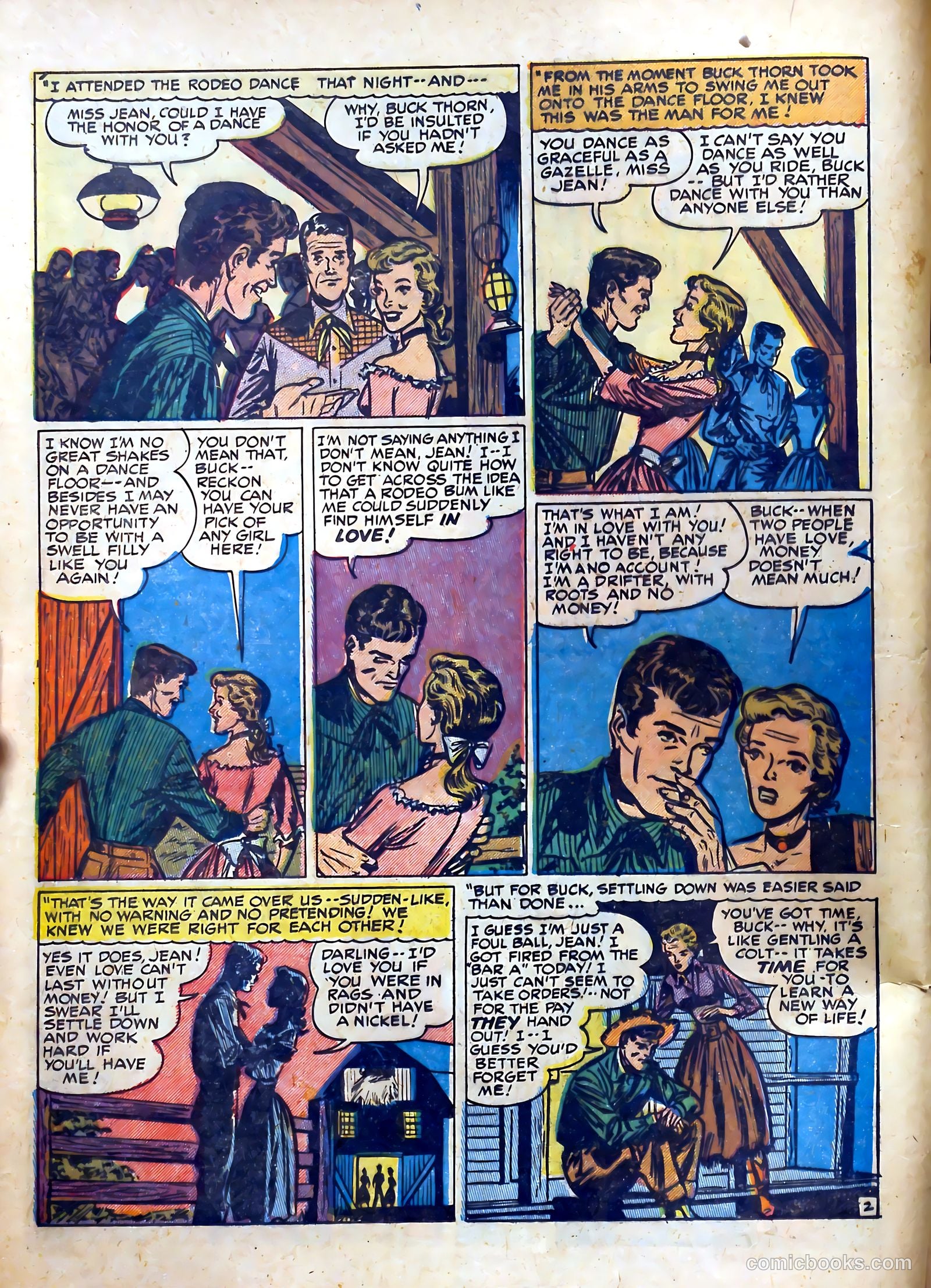 Real West Romances #2 (1949) — page 4 of 52