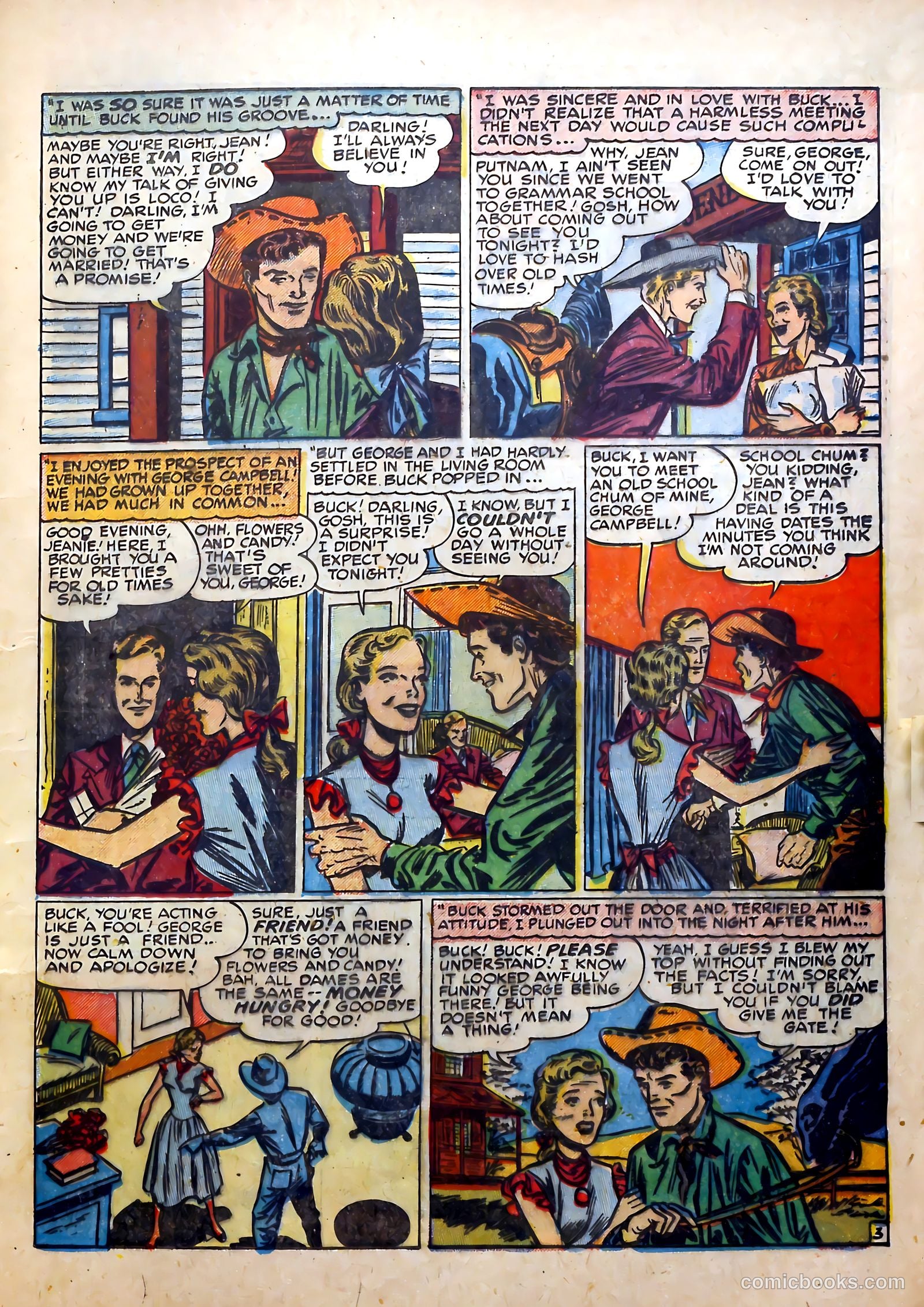 Real West Romances #2 (1949) — page 5 of 52