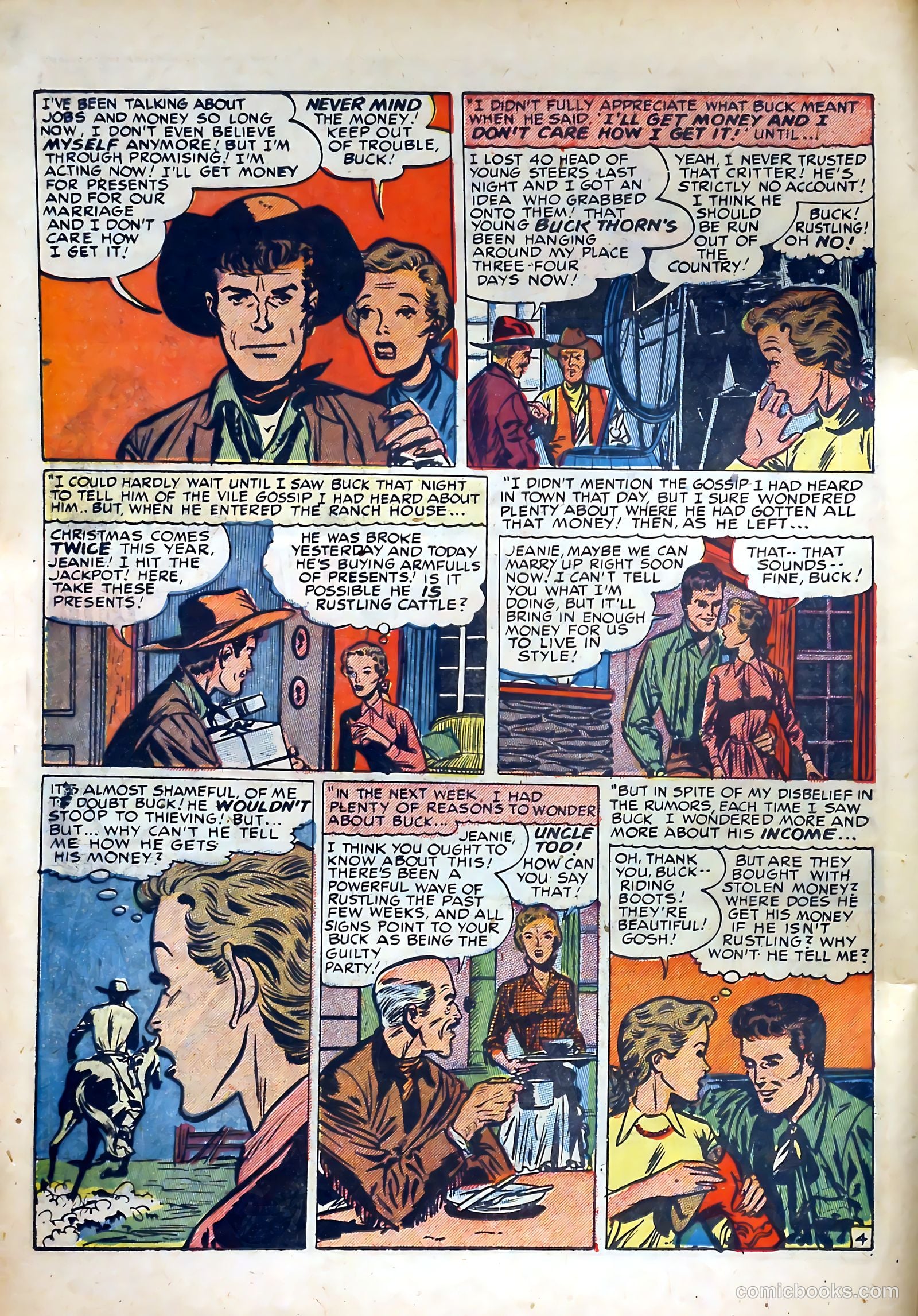 Real West Romances #2 (1949) — page 6 of 52