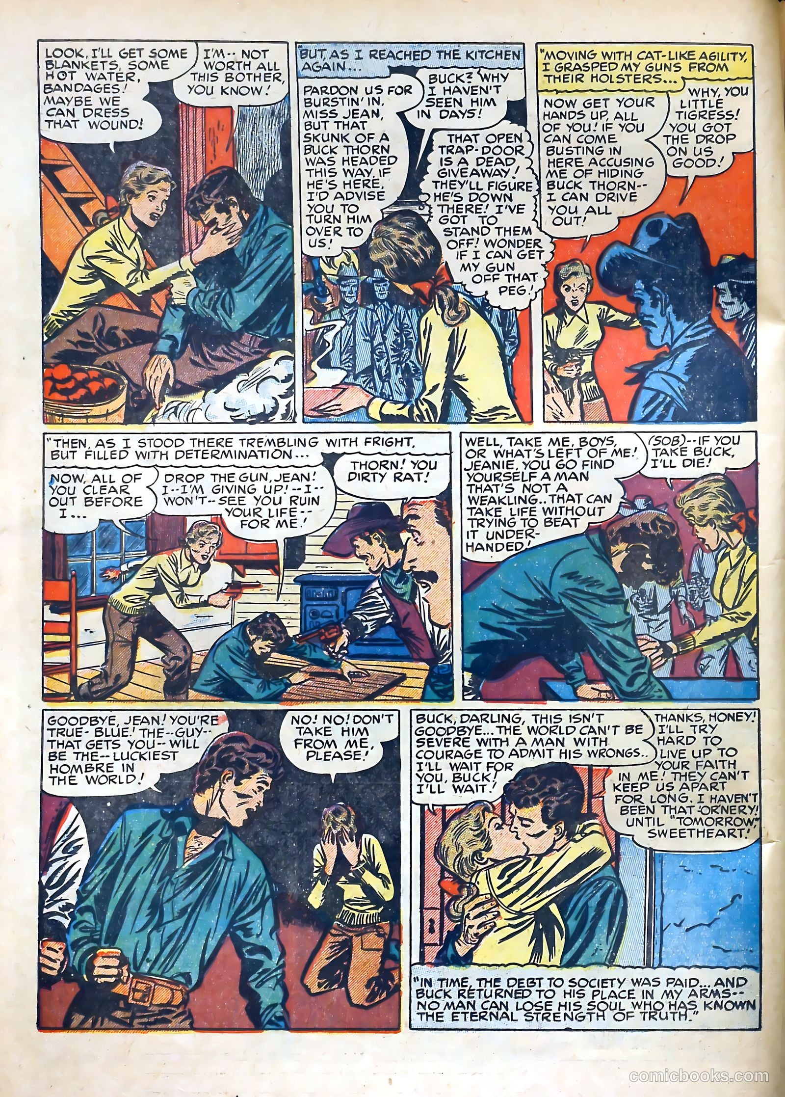 Real West Romances #2 (1949) — page 10 of 52