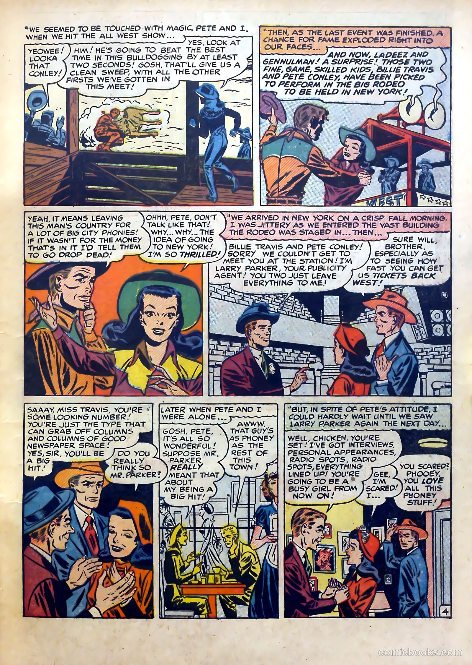 Real West Romances #2 (1949) — page 15 of 52