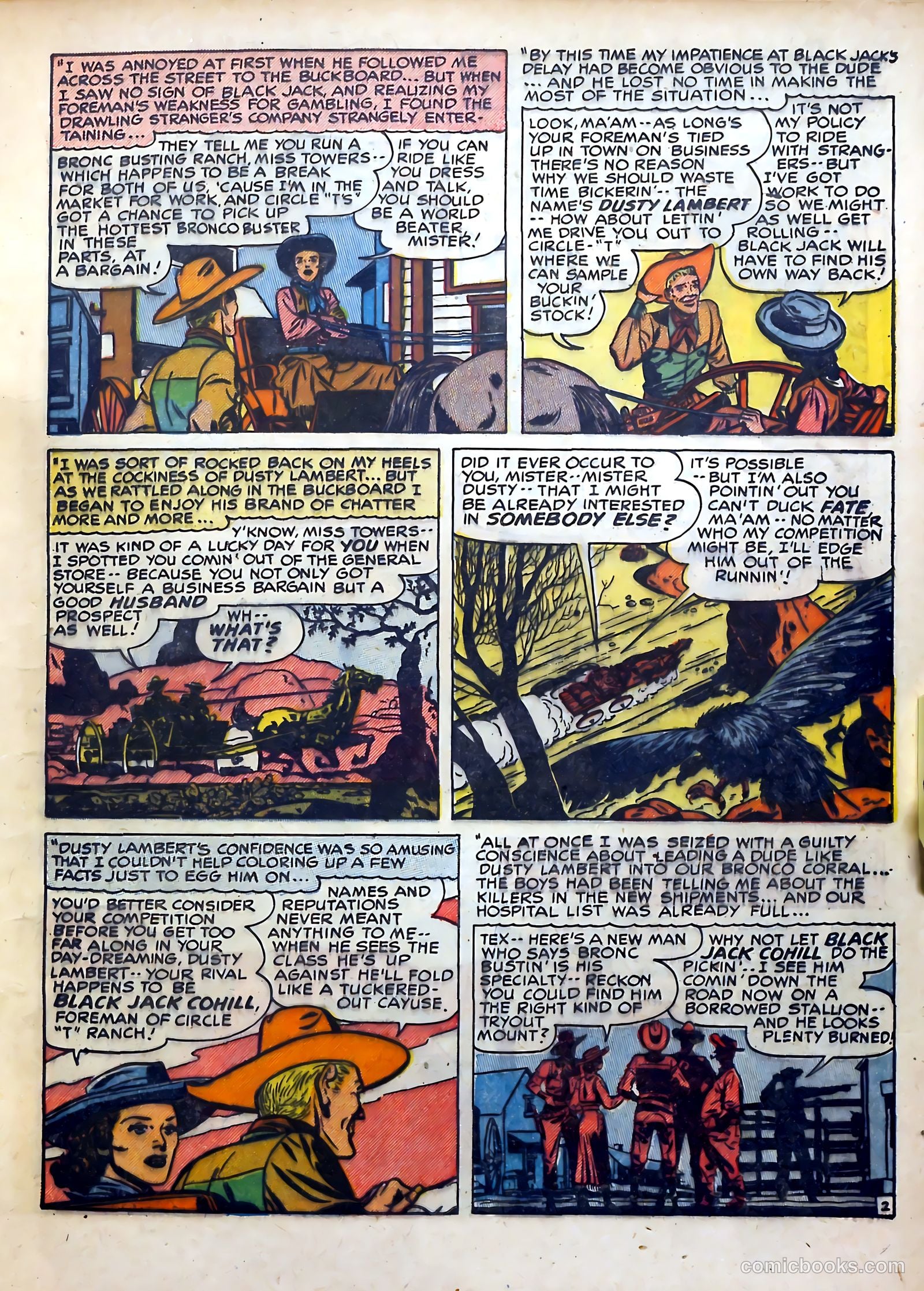 Real West Romances #2 (1949) — page 21 of 52
