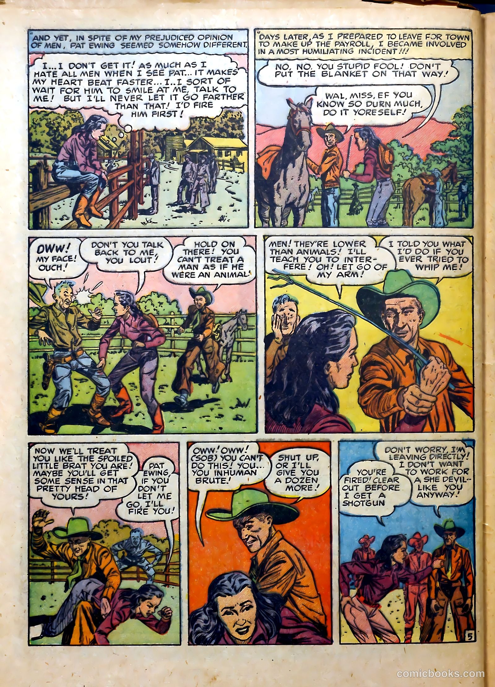 Real West Romances #2 (1949) — page 36 of 52