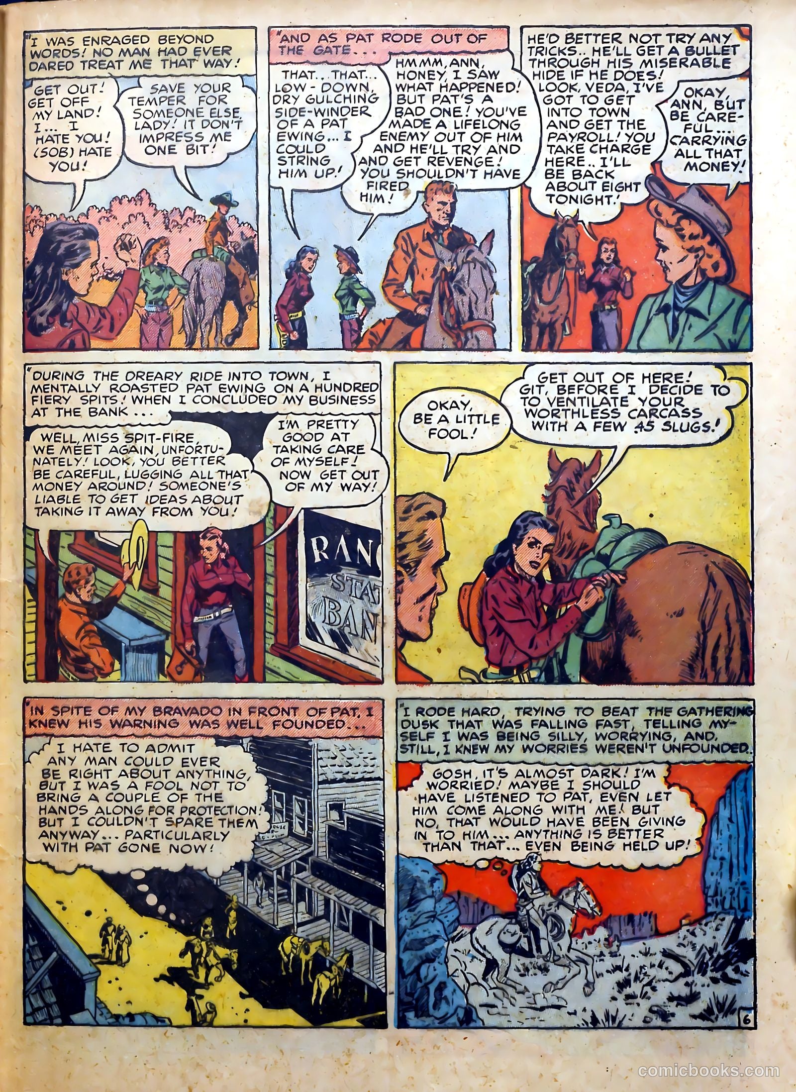 Real West Romances #2 (1949) — page 37 of 52