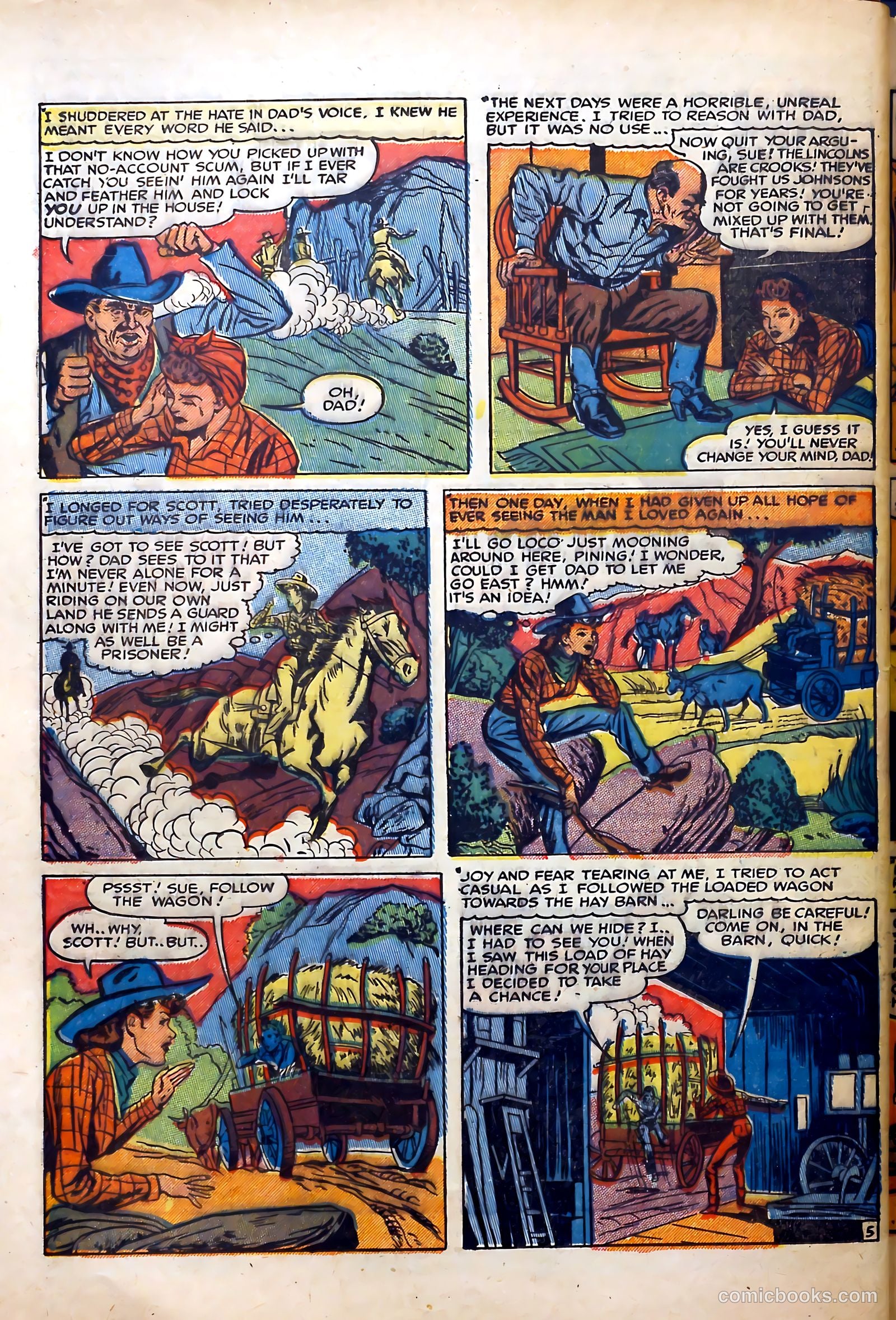 Real West Romances #2 (1949) — page 44 of 52