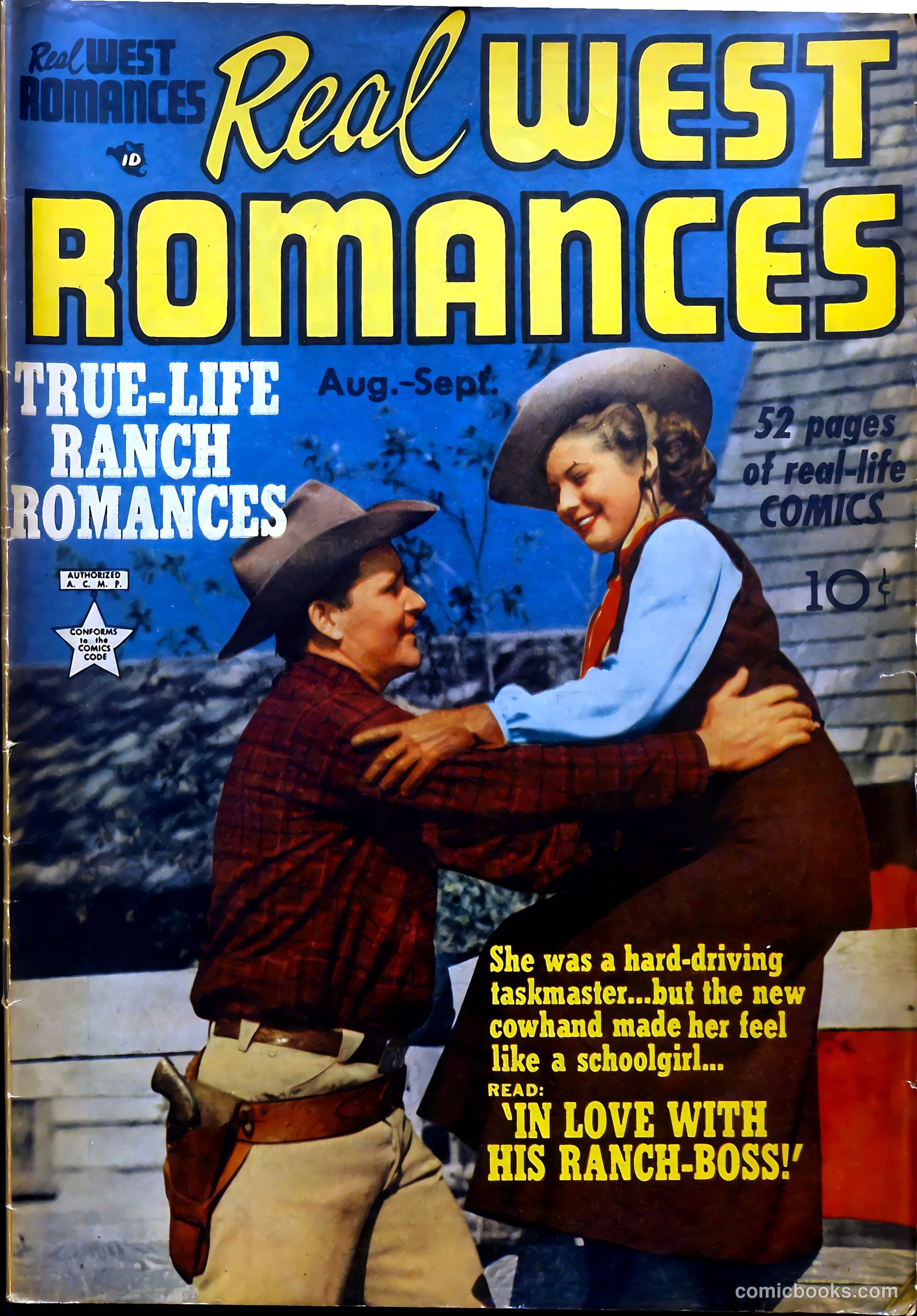 Real West Romances #3 (1949) — page 1 of 52
