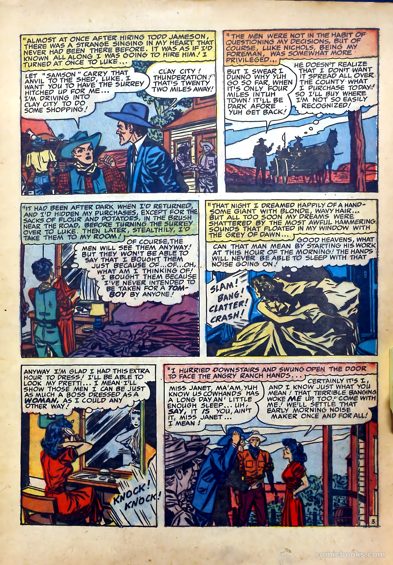 Real West Romances #3 (1949) — page 5 of 52