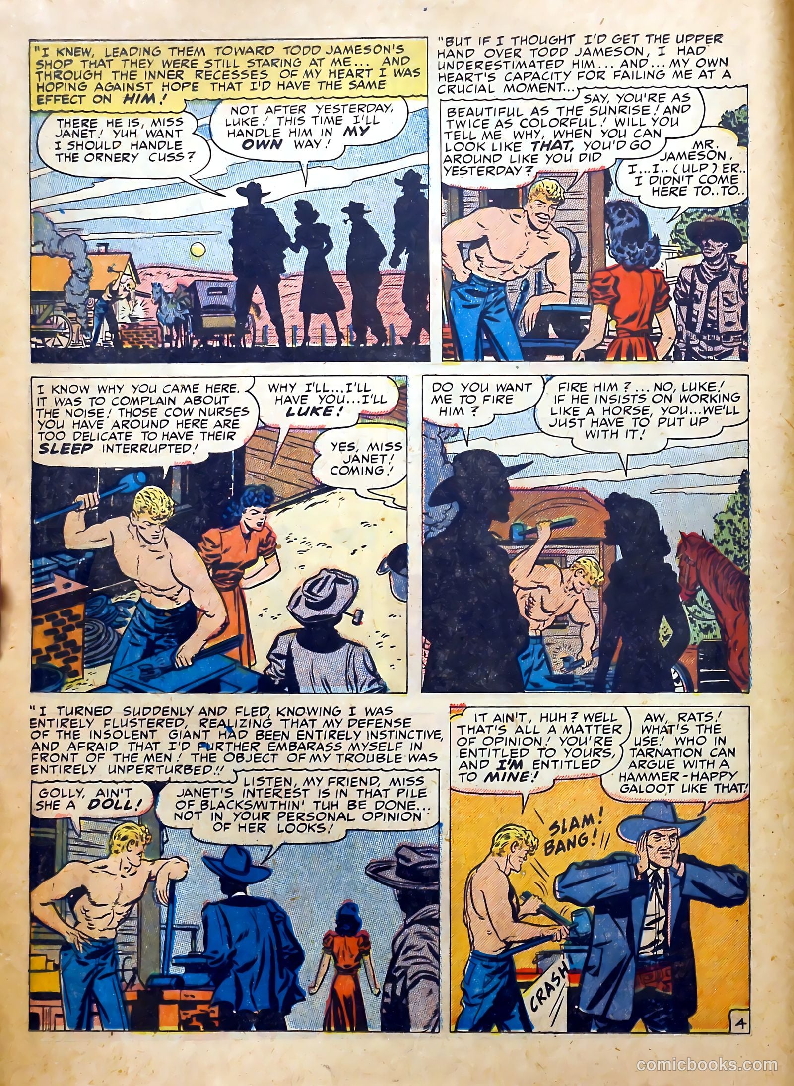 Real West Romances #3 (1949) — page 6 of 52
