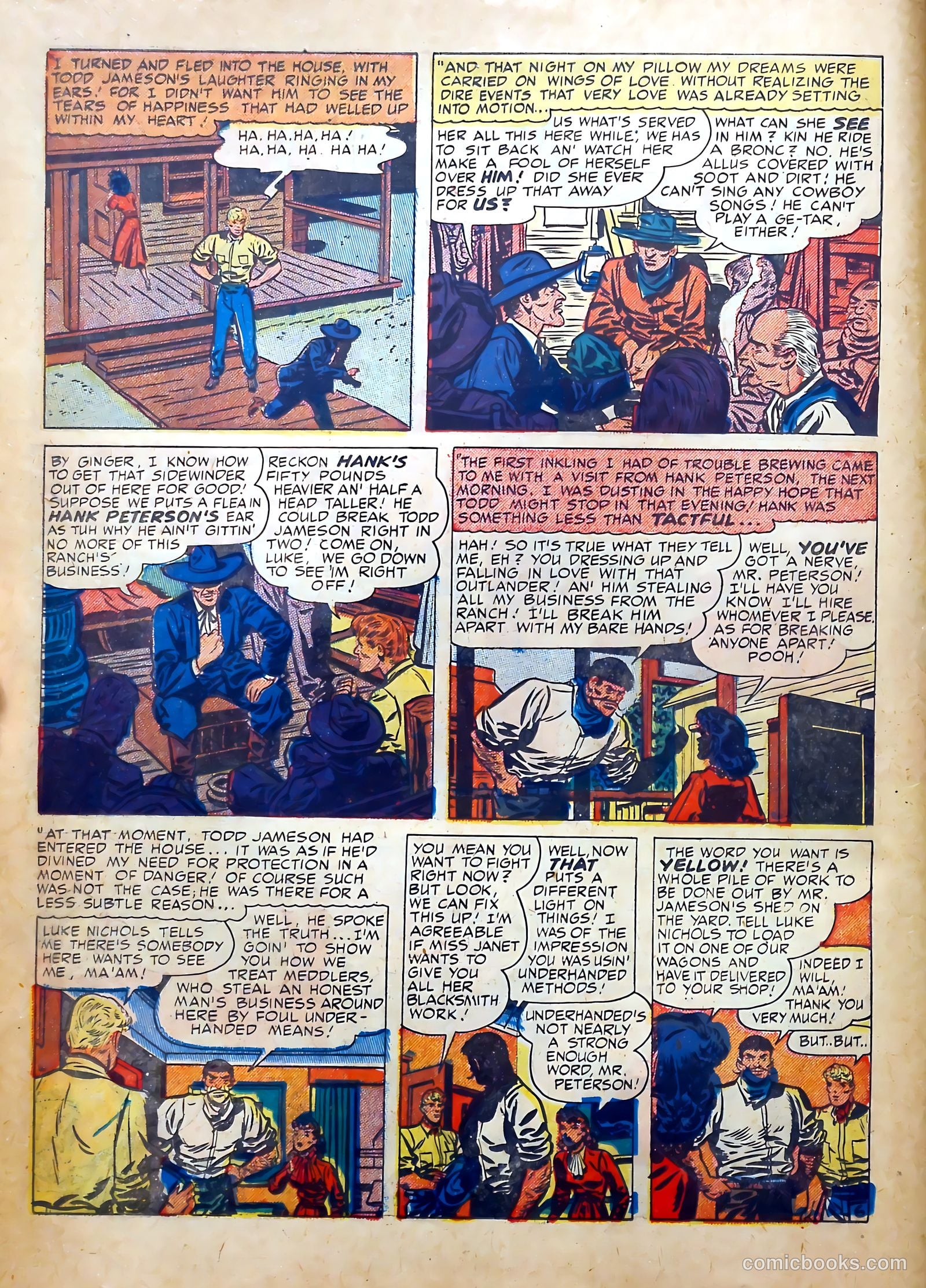 Real West Romances #3 (1949) — page 8 of 52