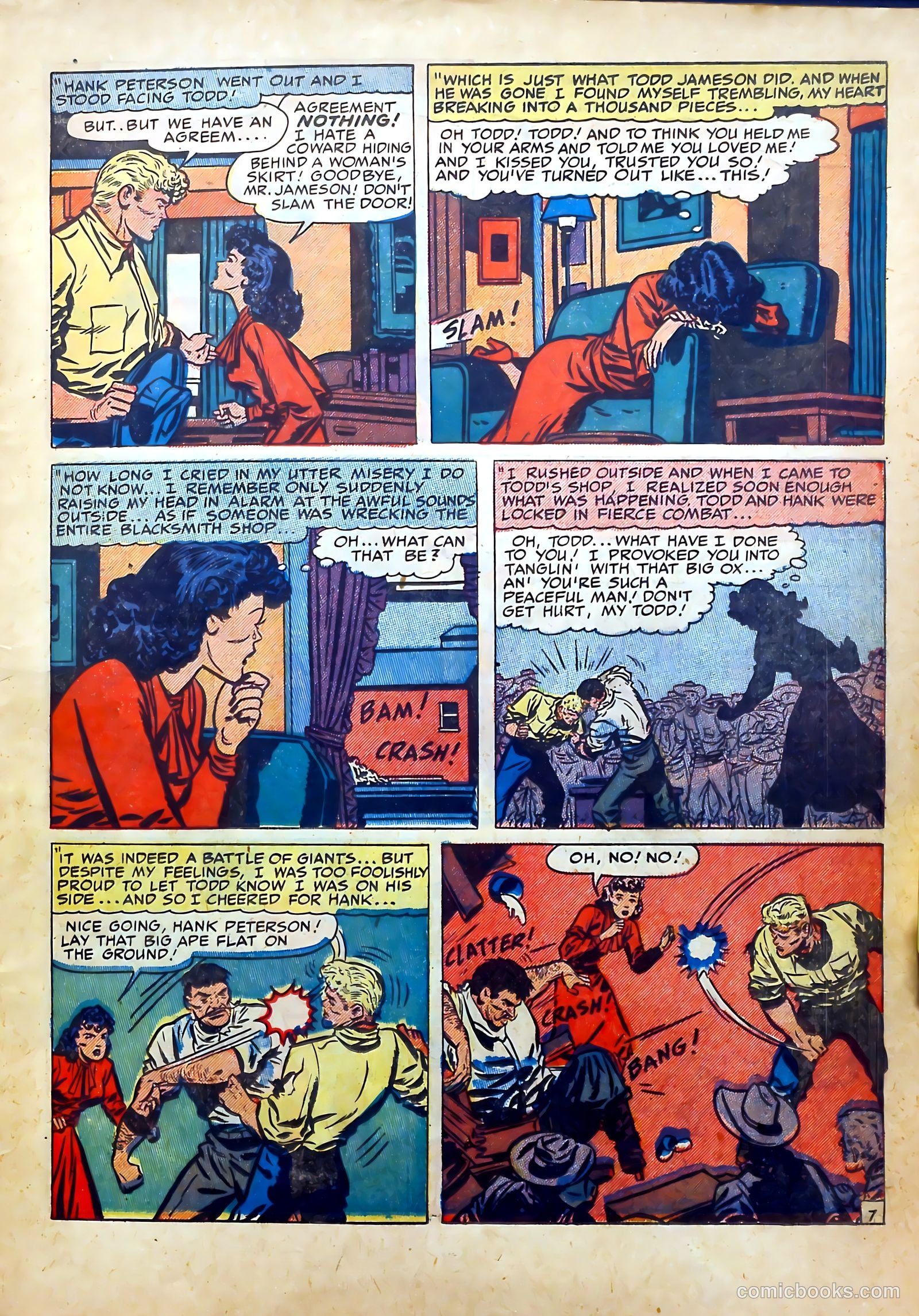 Real West Romances #3 (1949) — page 9 of 52