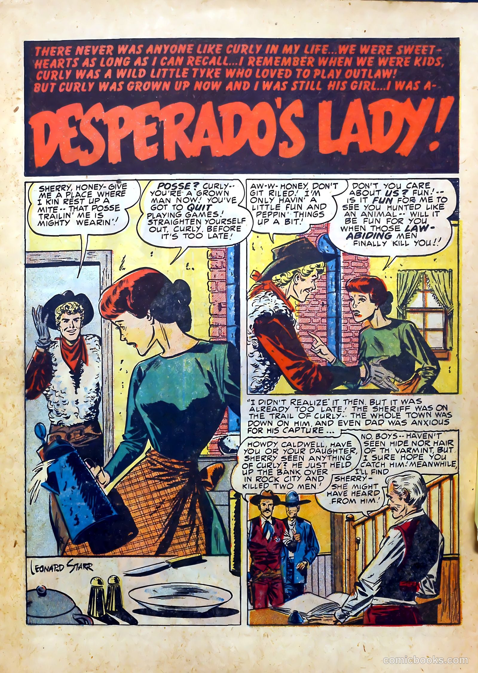 Real West Romances #3 (1949) — page 11 of 52