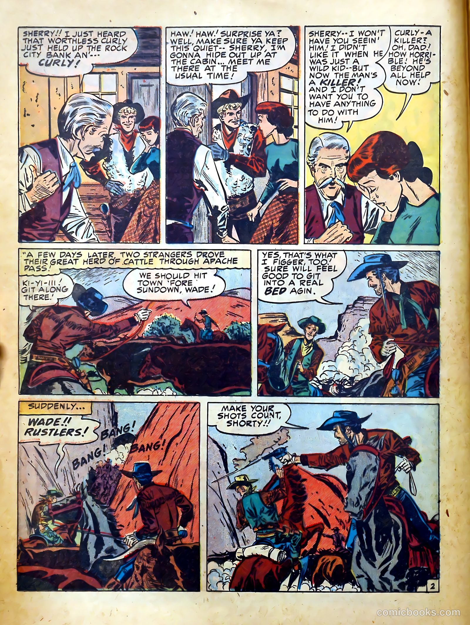 Real West Romances #3 (1949) — page 12 of 52