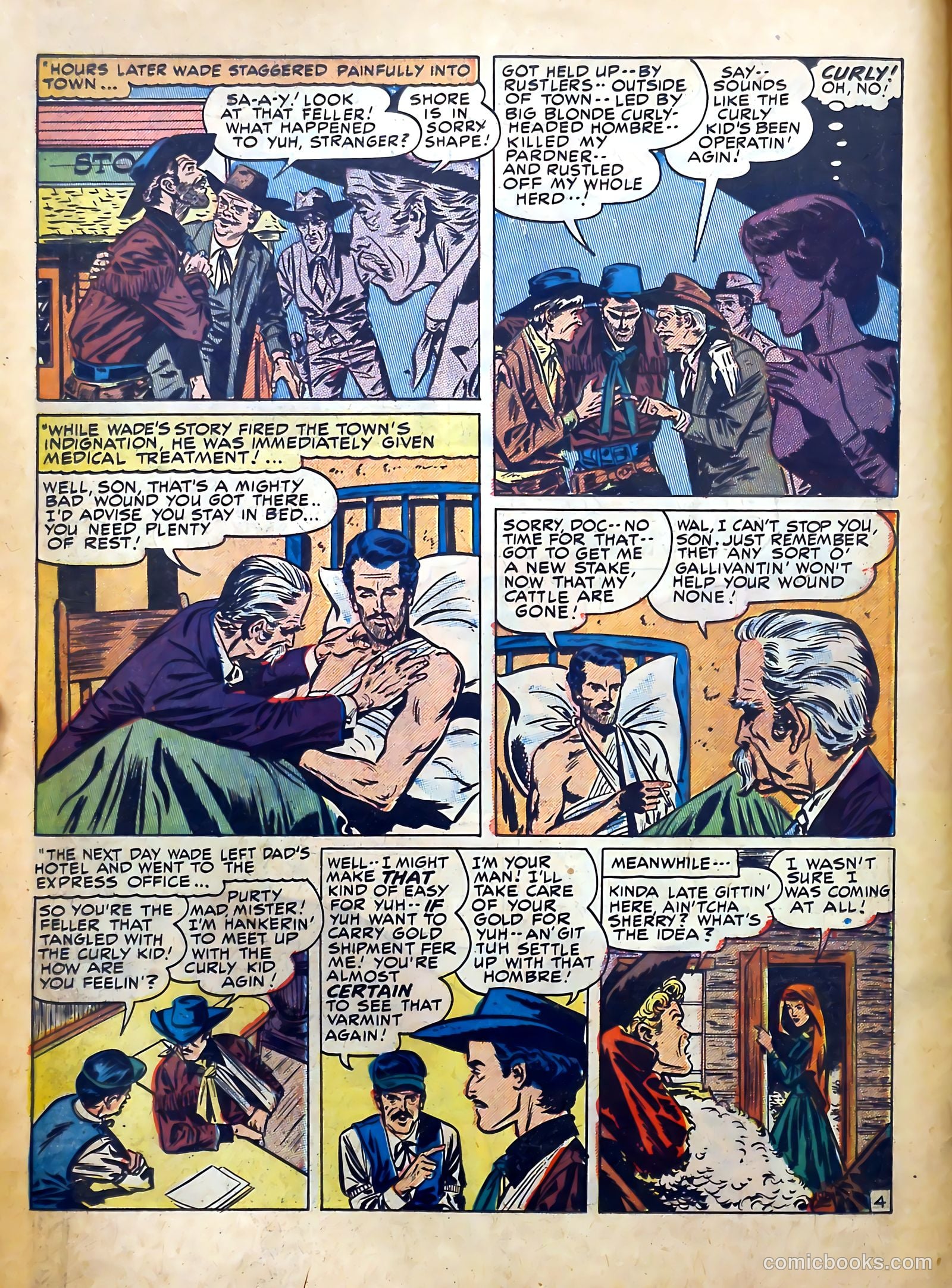 Real West Romances #3 (1949) — page 14 of 52