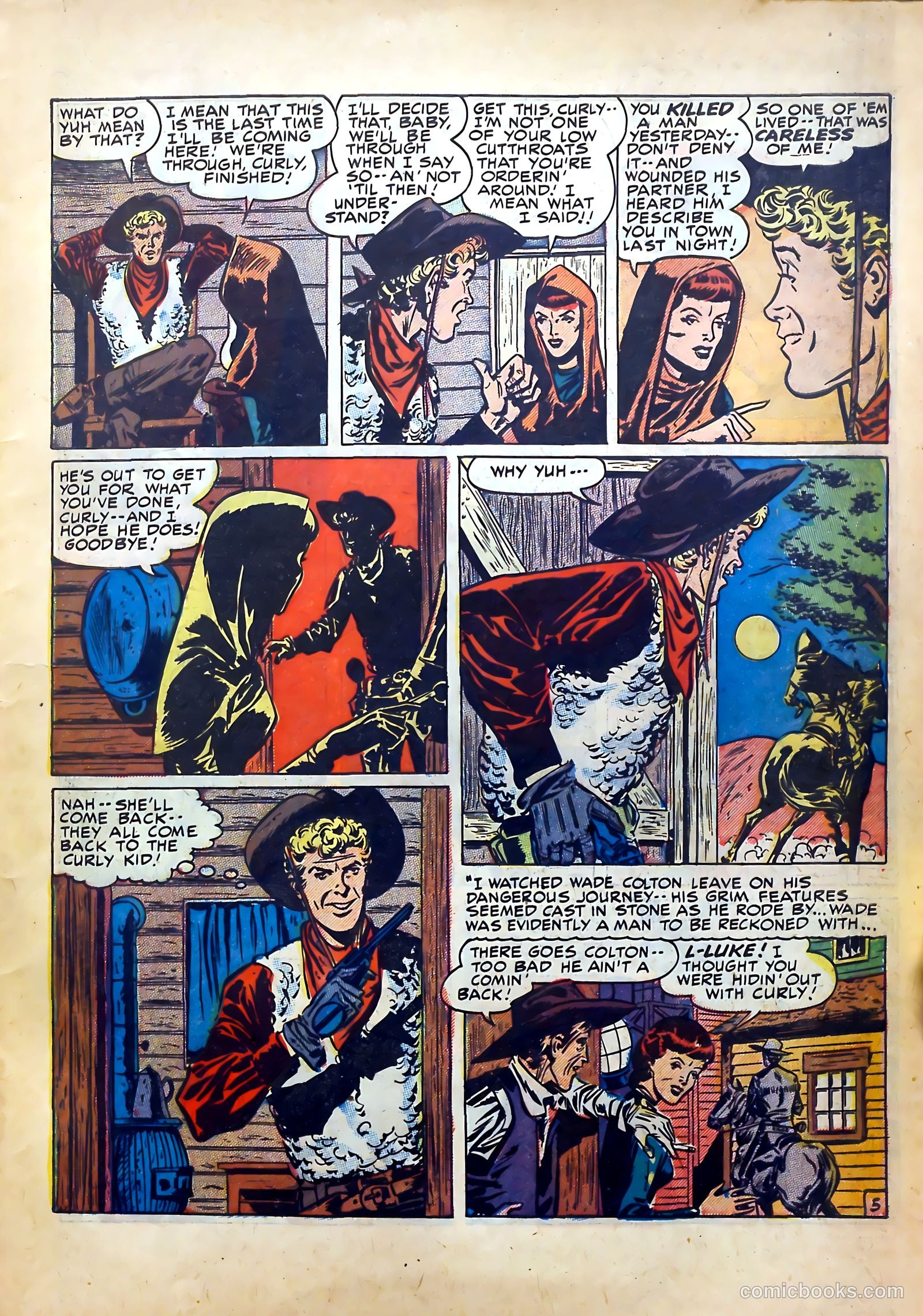 Real West Romances #3 (1949) — page 15 of 52