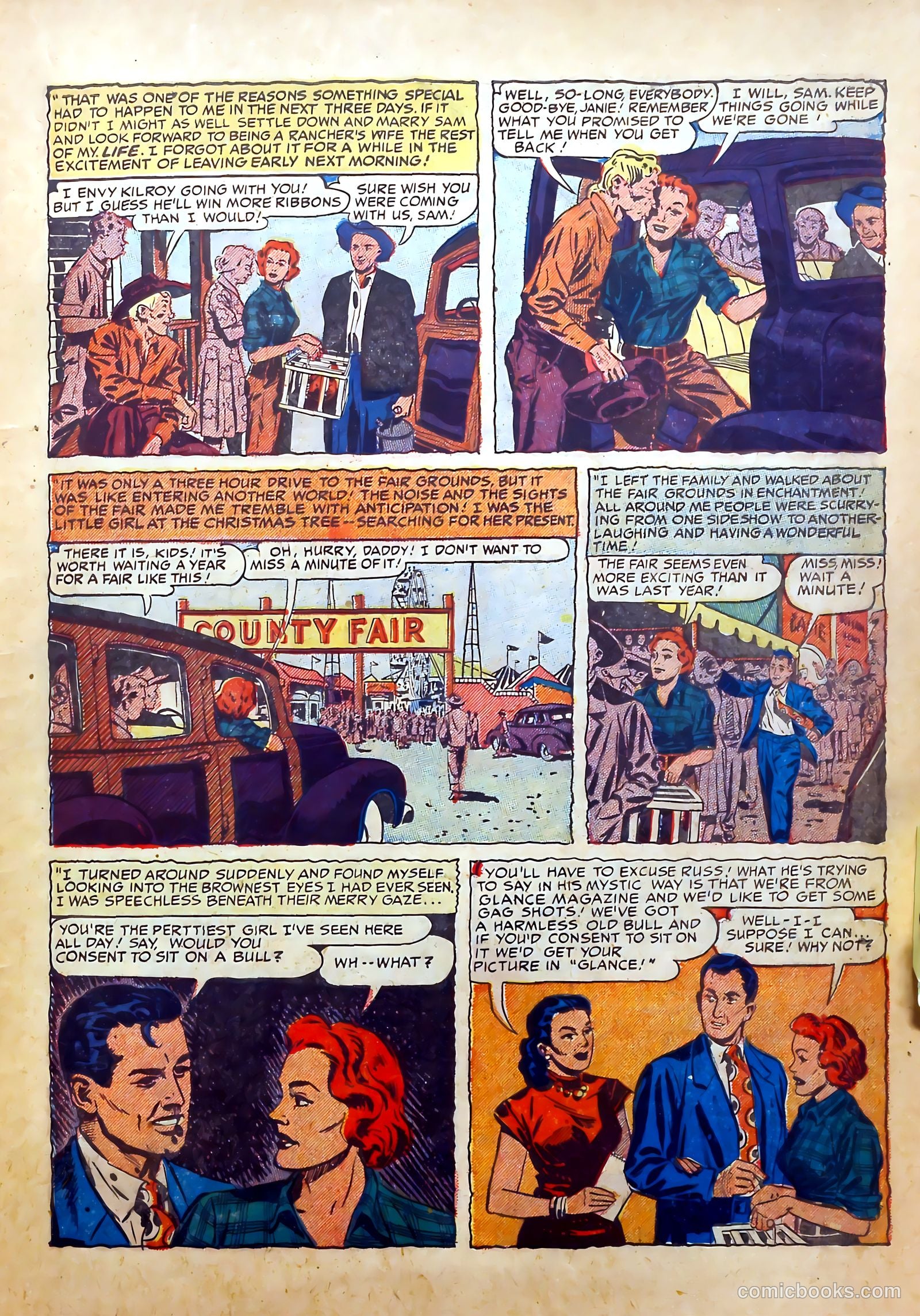 Real West Romances #3 (1949) — page 21 of 52