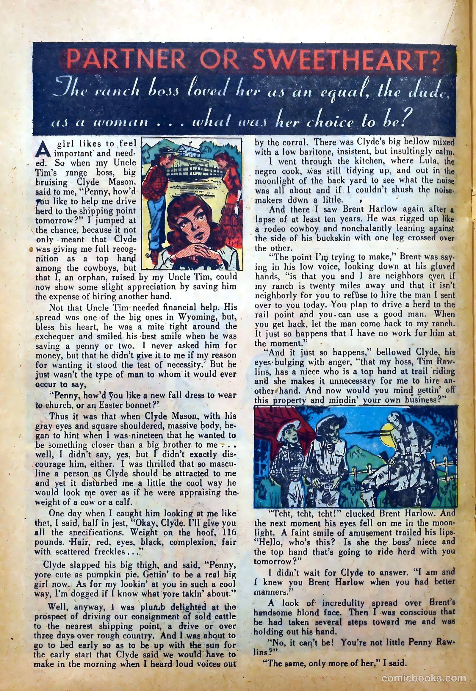 Real West Romances #3 (1949) — page 28 of 52