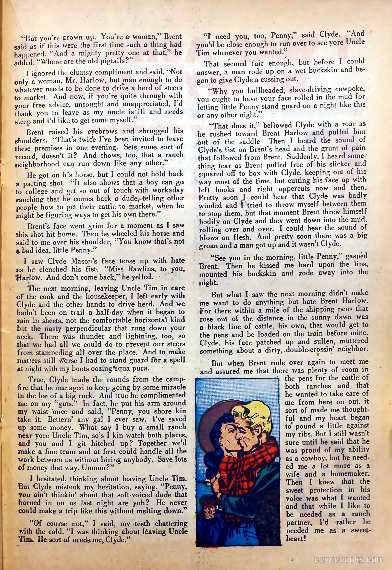 Real West Romances #3 (1949) — page 29 of 52