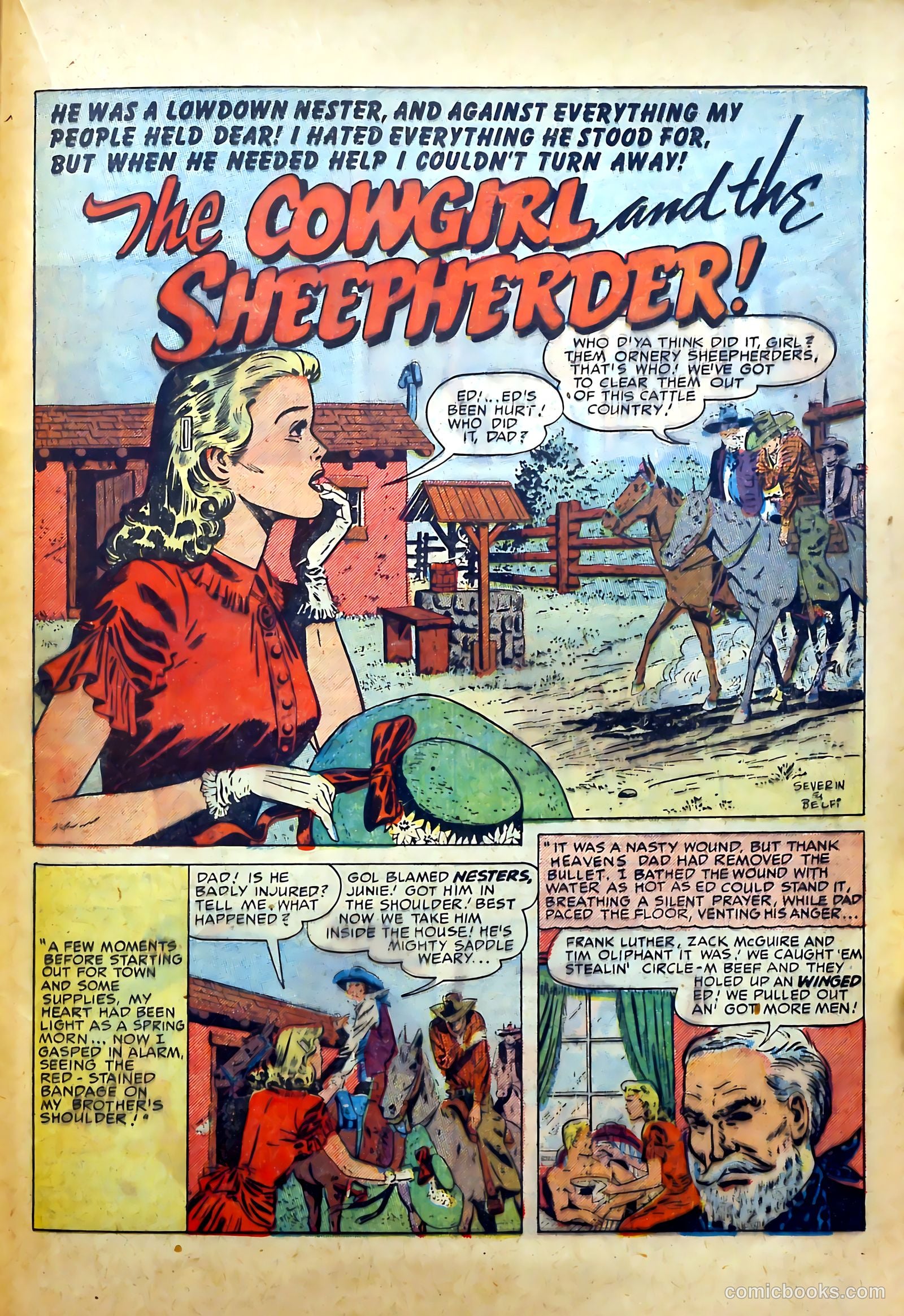 Real West Romances #3 (1949) — page 31 of 52