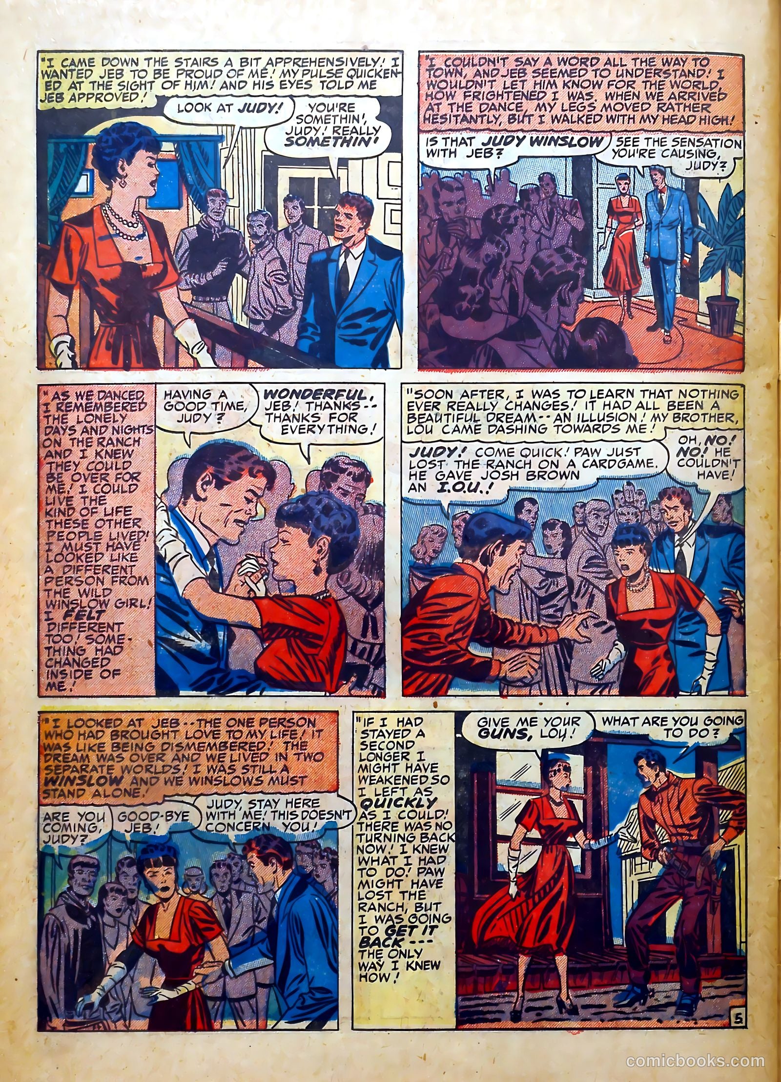 Real West Romances #3 (1949) — page 44 of 52