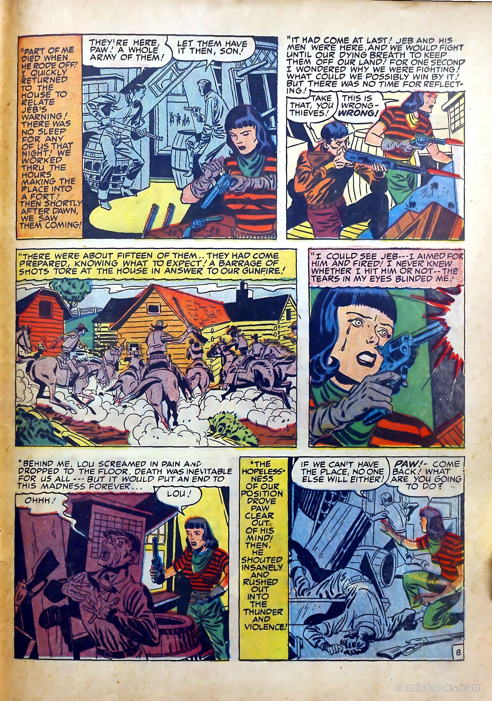 Real West Romances #3 (1949) — page 47 of 52