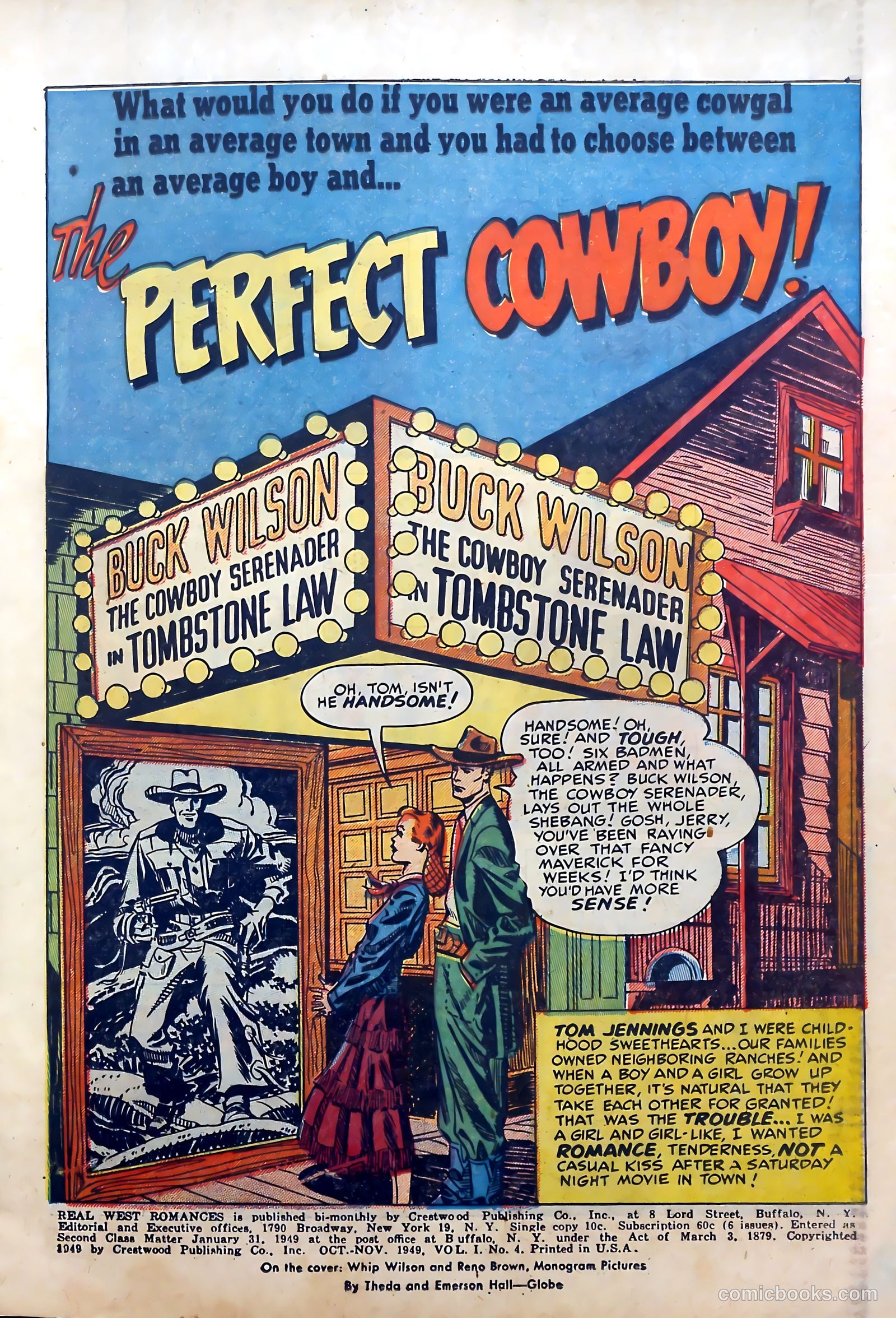 Real West Romances #4 (1949) — page 3 of 52