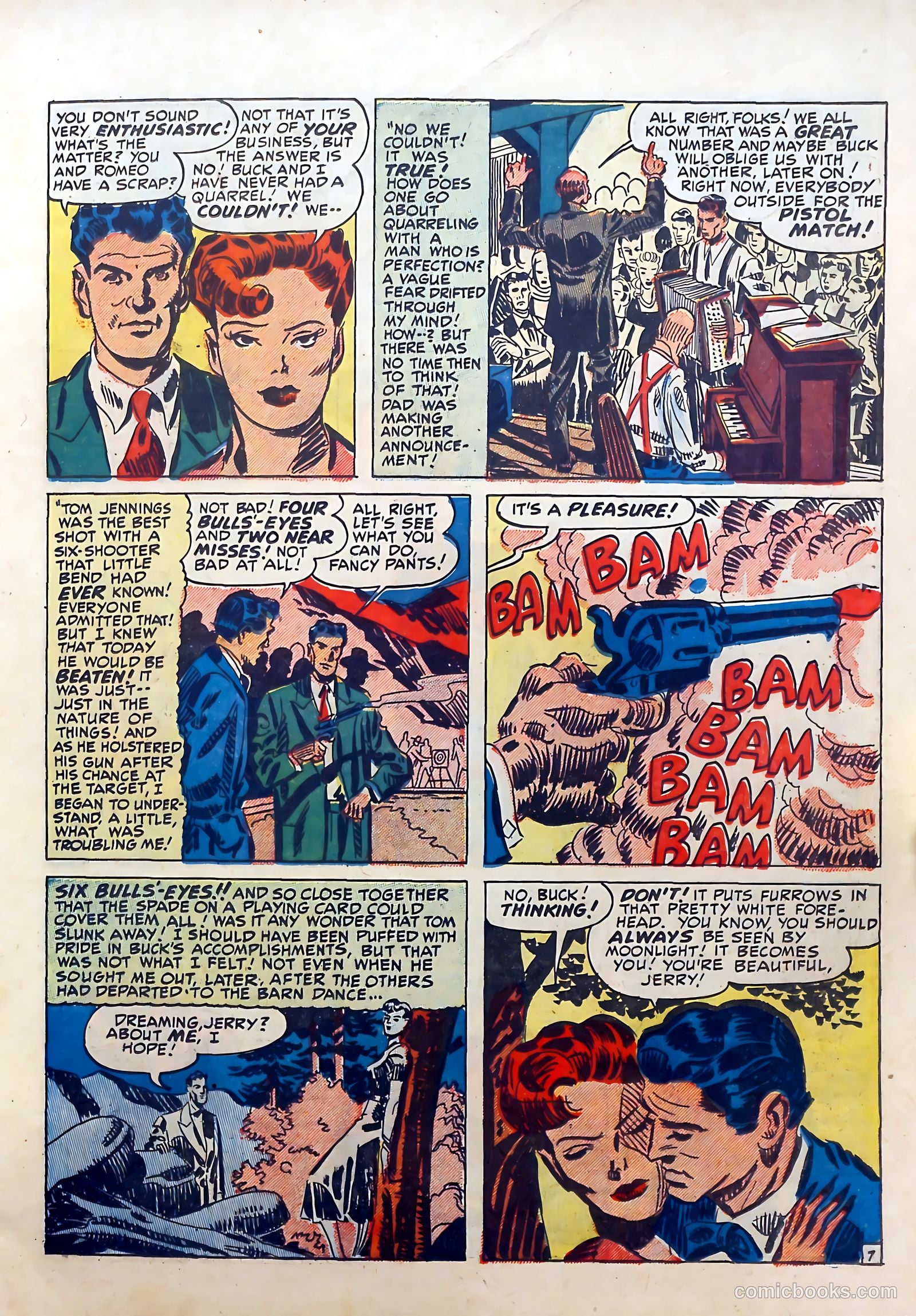 Real West Romances #4 (1949) — page 9 of 52