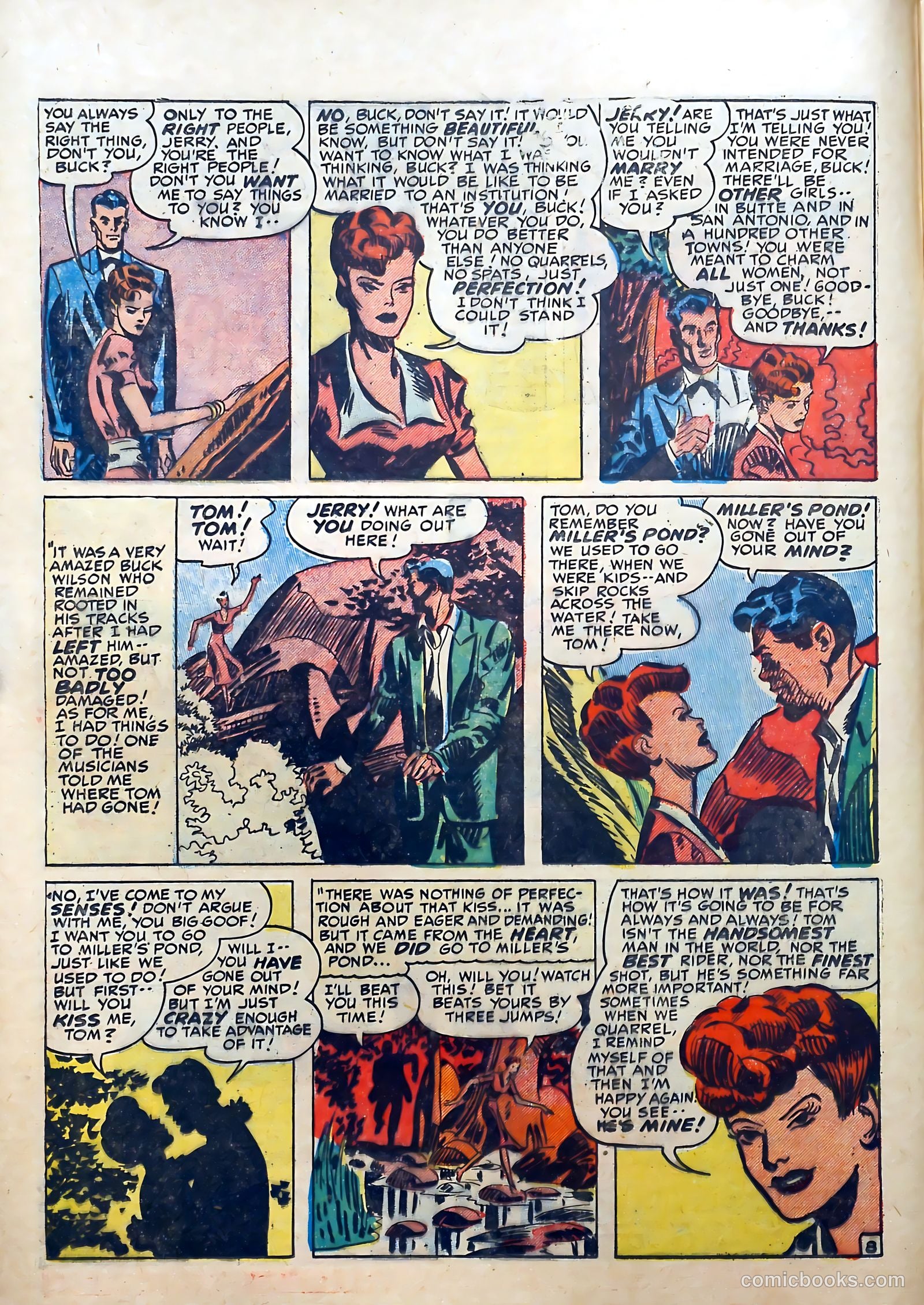 Real West Romances #4 (1949) — page 10 of 52
