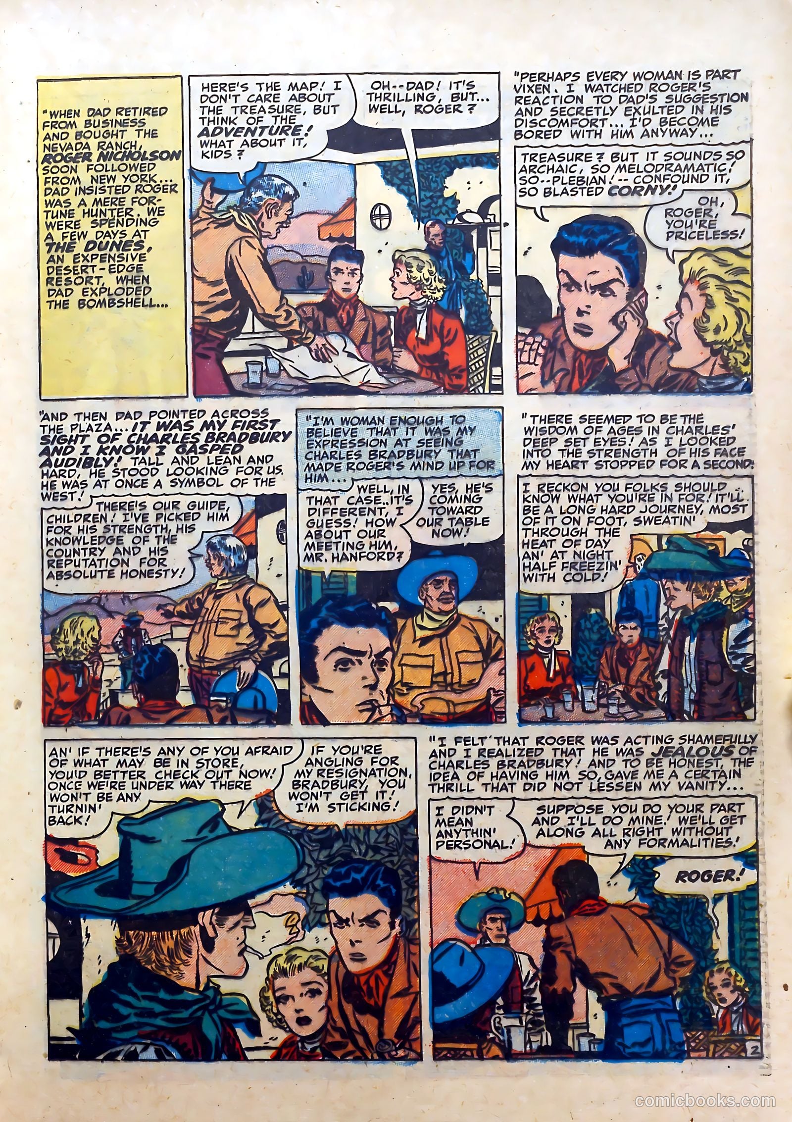 Real West Romances #4 (1949) — page 13 of 52