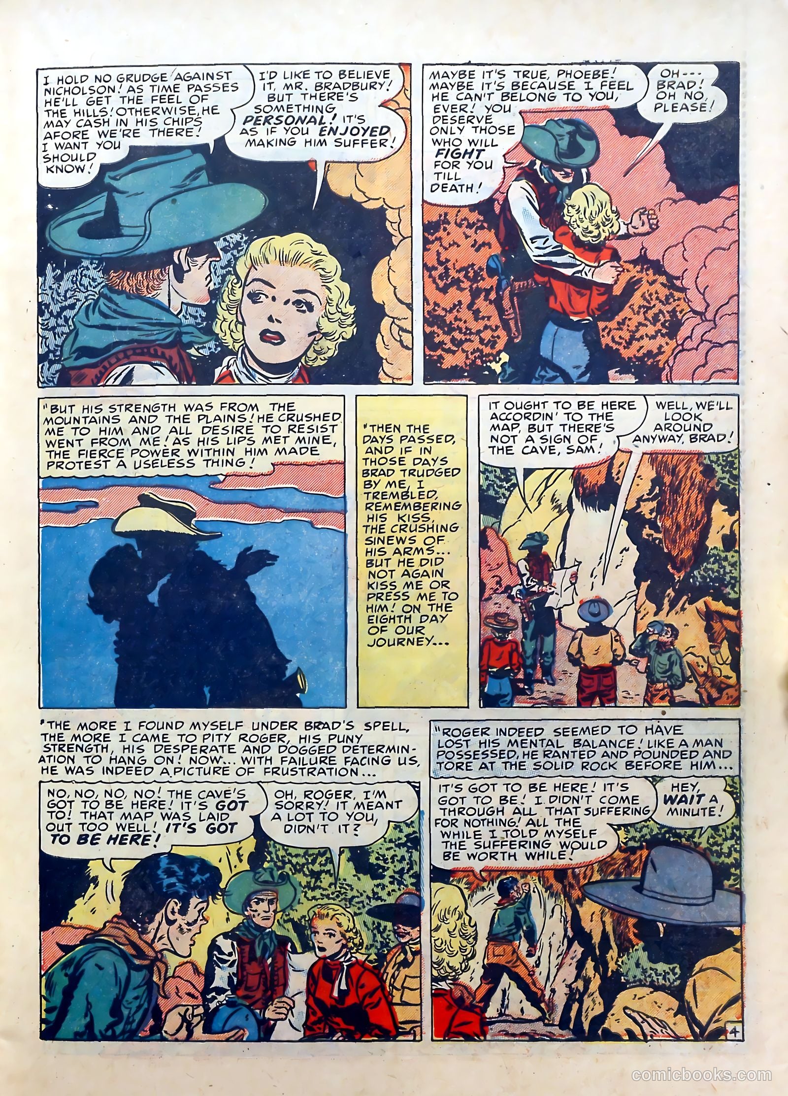 Real West Romances #4 (1949) — page 15 of 52