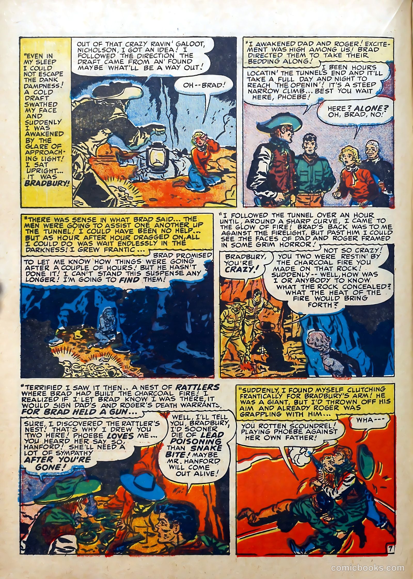 Real West Romances #4 (1949) — page 18 of 52
