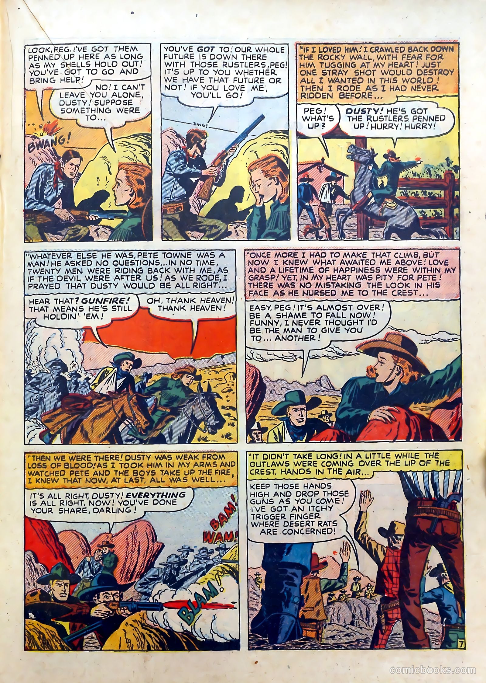 Real West Romances #4 (1949) — page 27 of 52