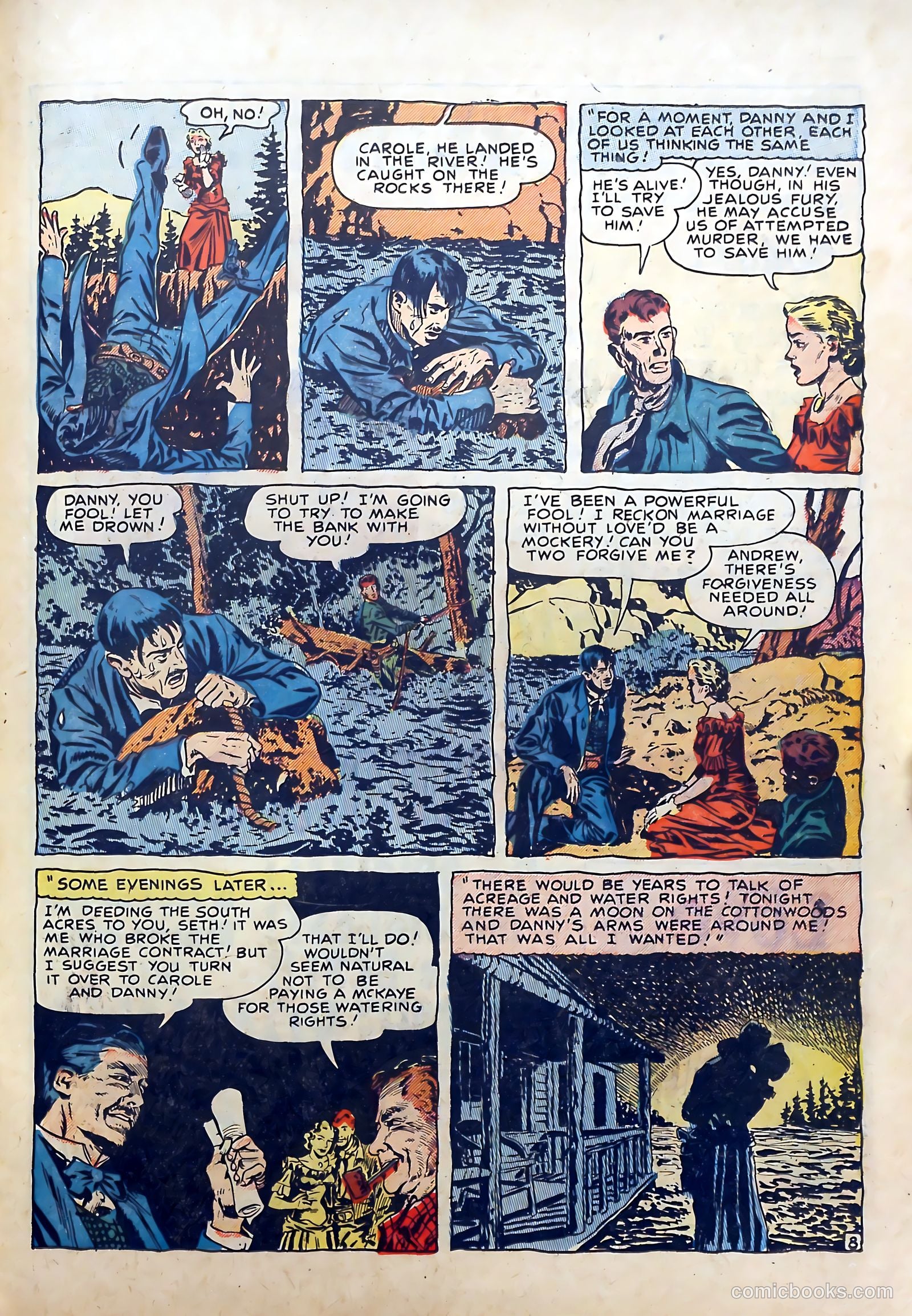 Real West Romances #4 (1949) — page 39 of 52