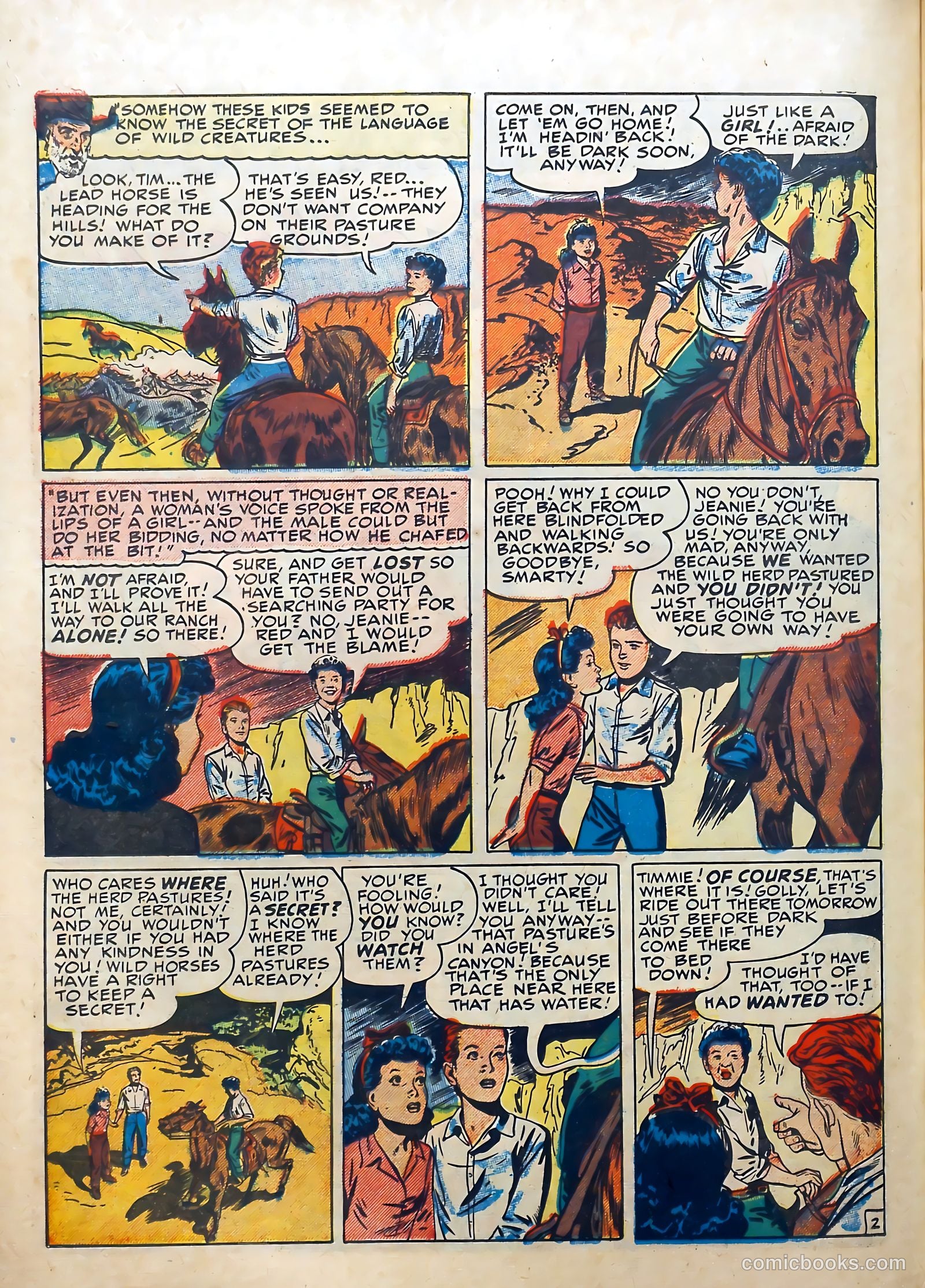 Real West Romances #4 (1949) — page 42 of 52