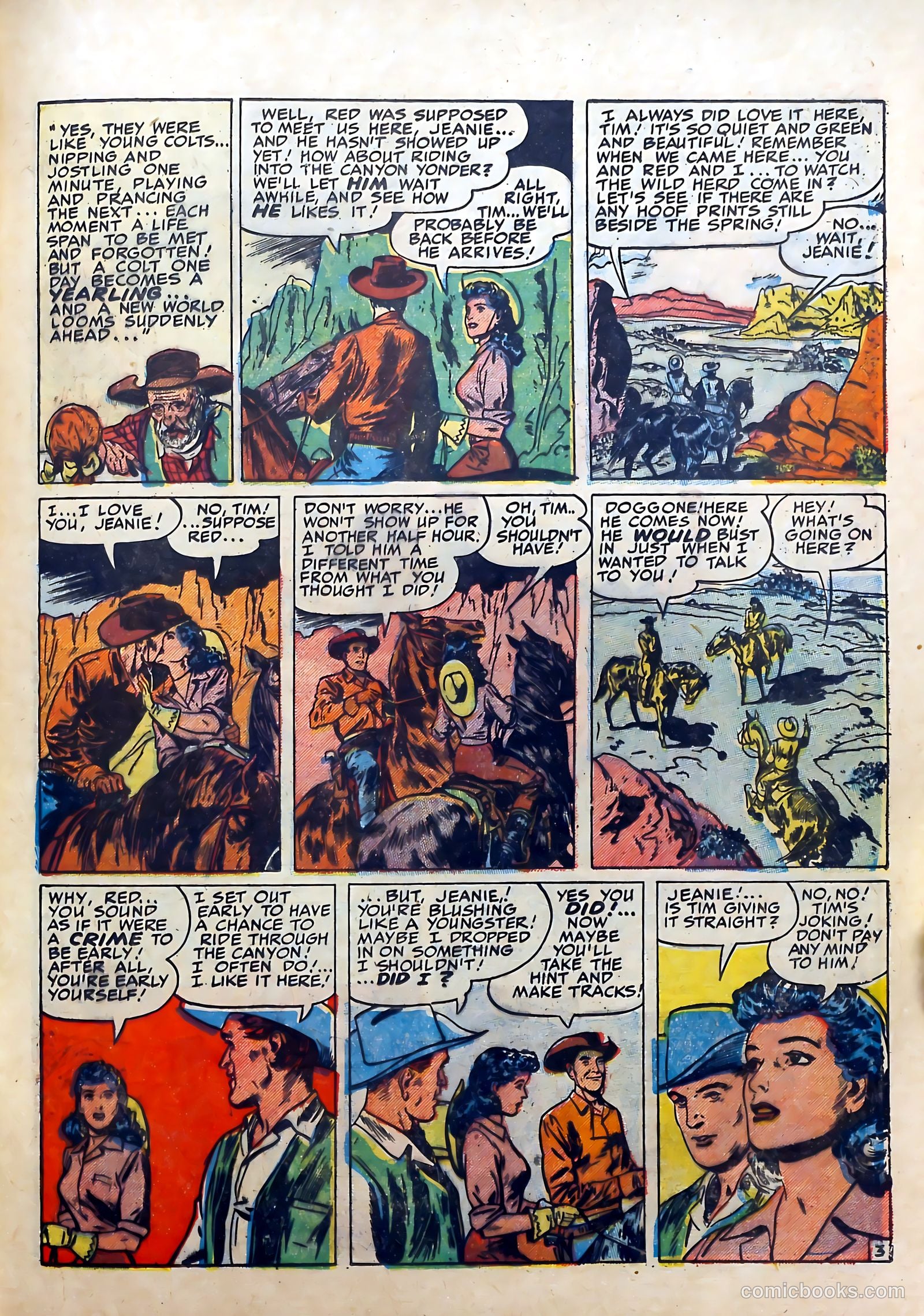 Real West Romances #4 (1949) — page 43 of 52