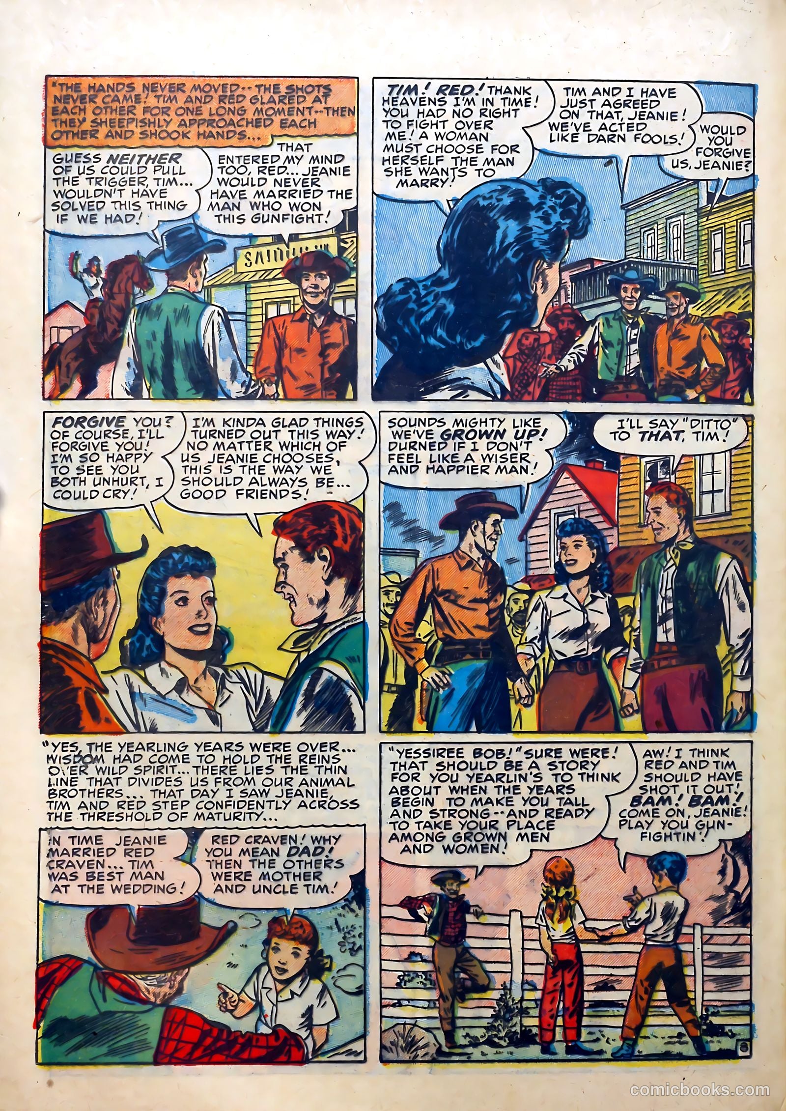 Real West Romances #4 (1949) — page 48 of 52