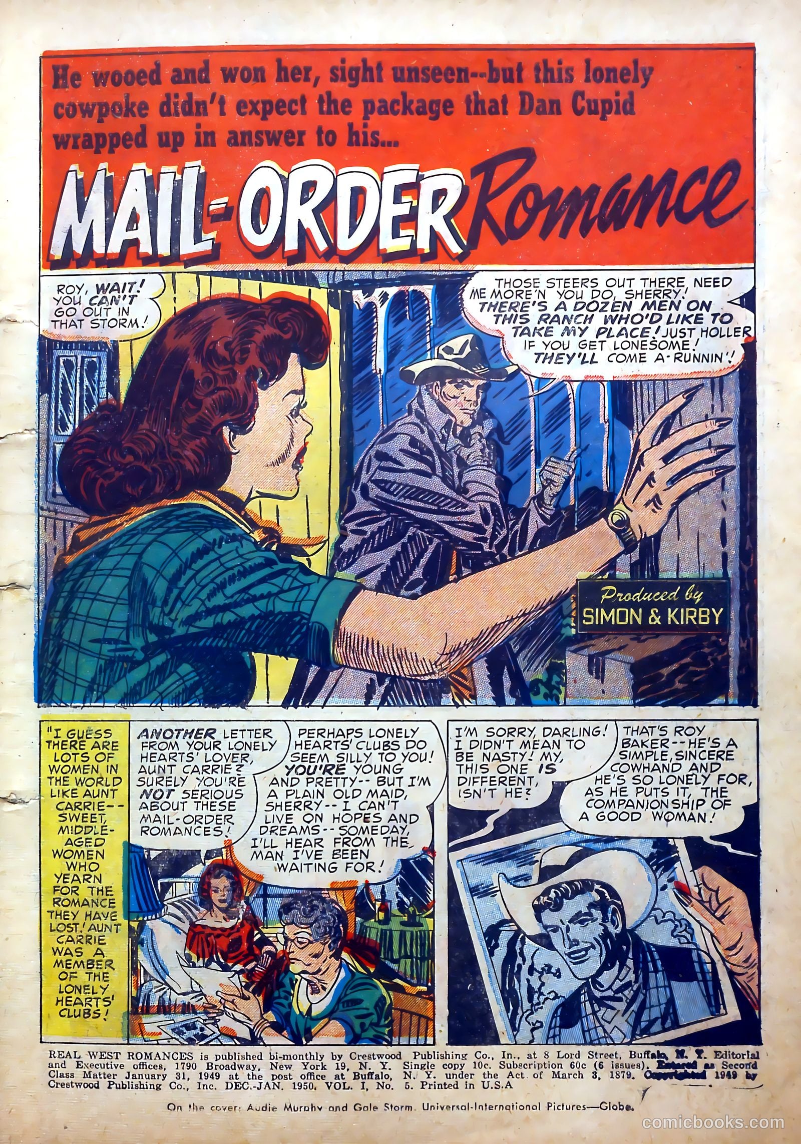 Real West Romances #5 (1949) — page 3 of 52