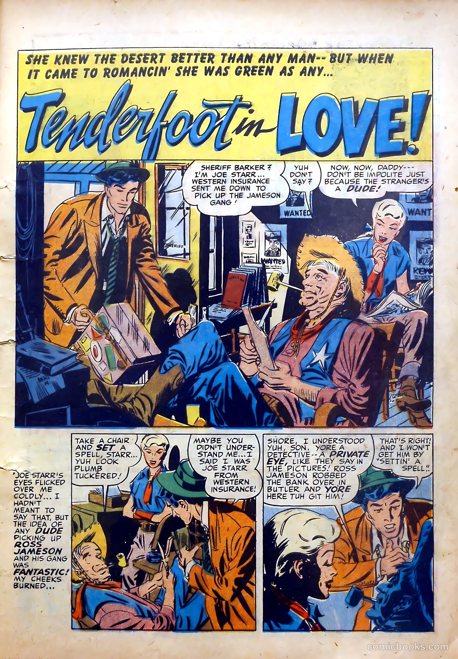 Real West Romances #5 (1949) — page 13 of 52