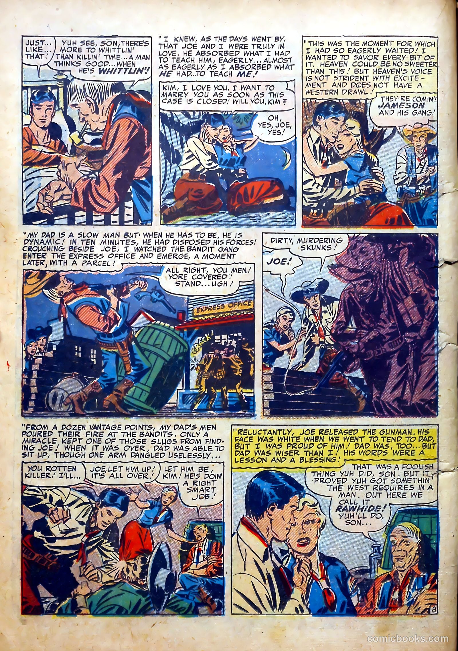 Real West Romances #5 (1949) — page 20 of 52