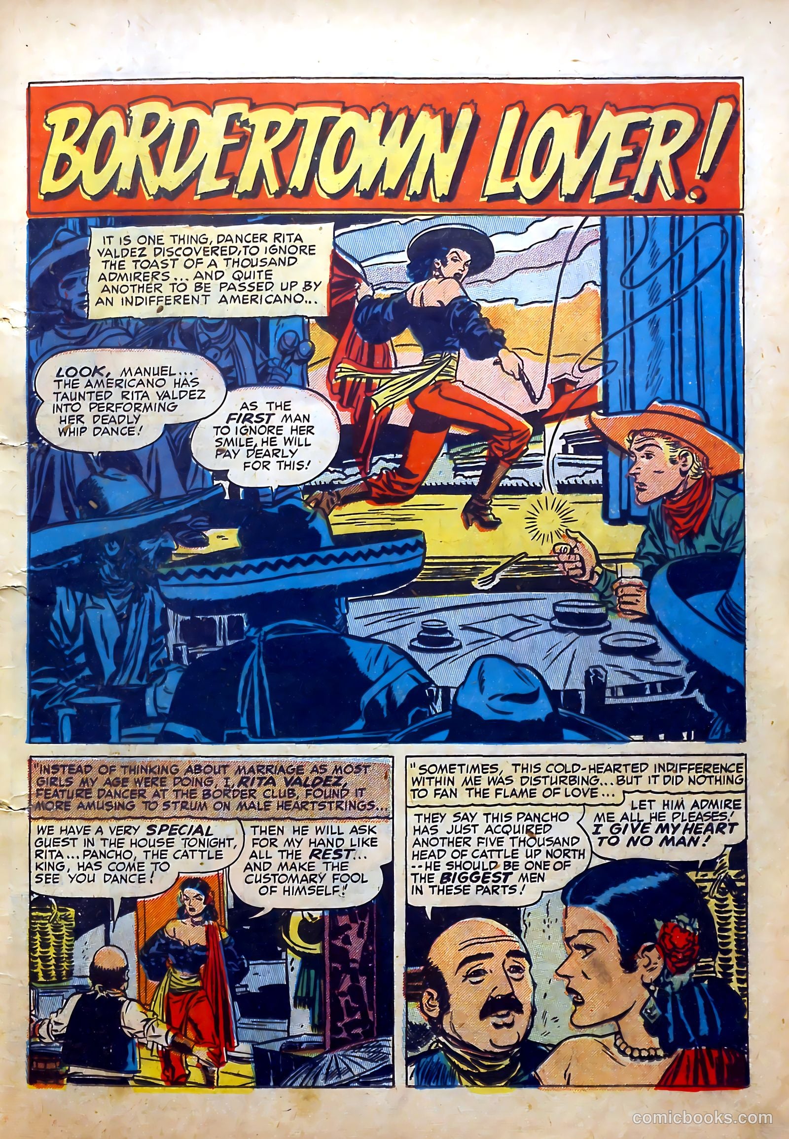 Real West Romances #5 (1949) — page 21 of 52