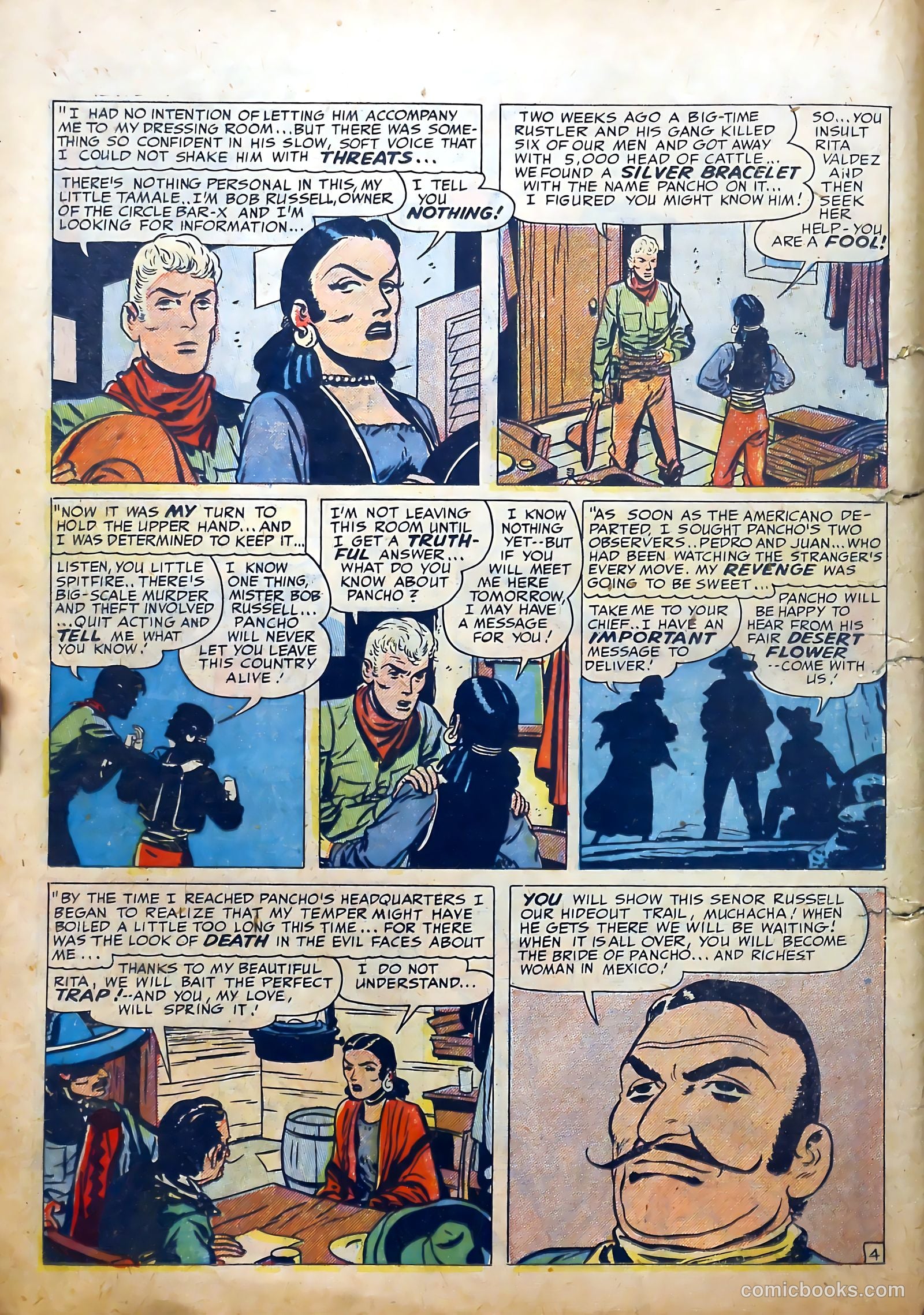 Real West Romances #5 (1949) — page 24 of 52